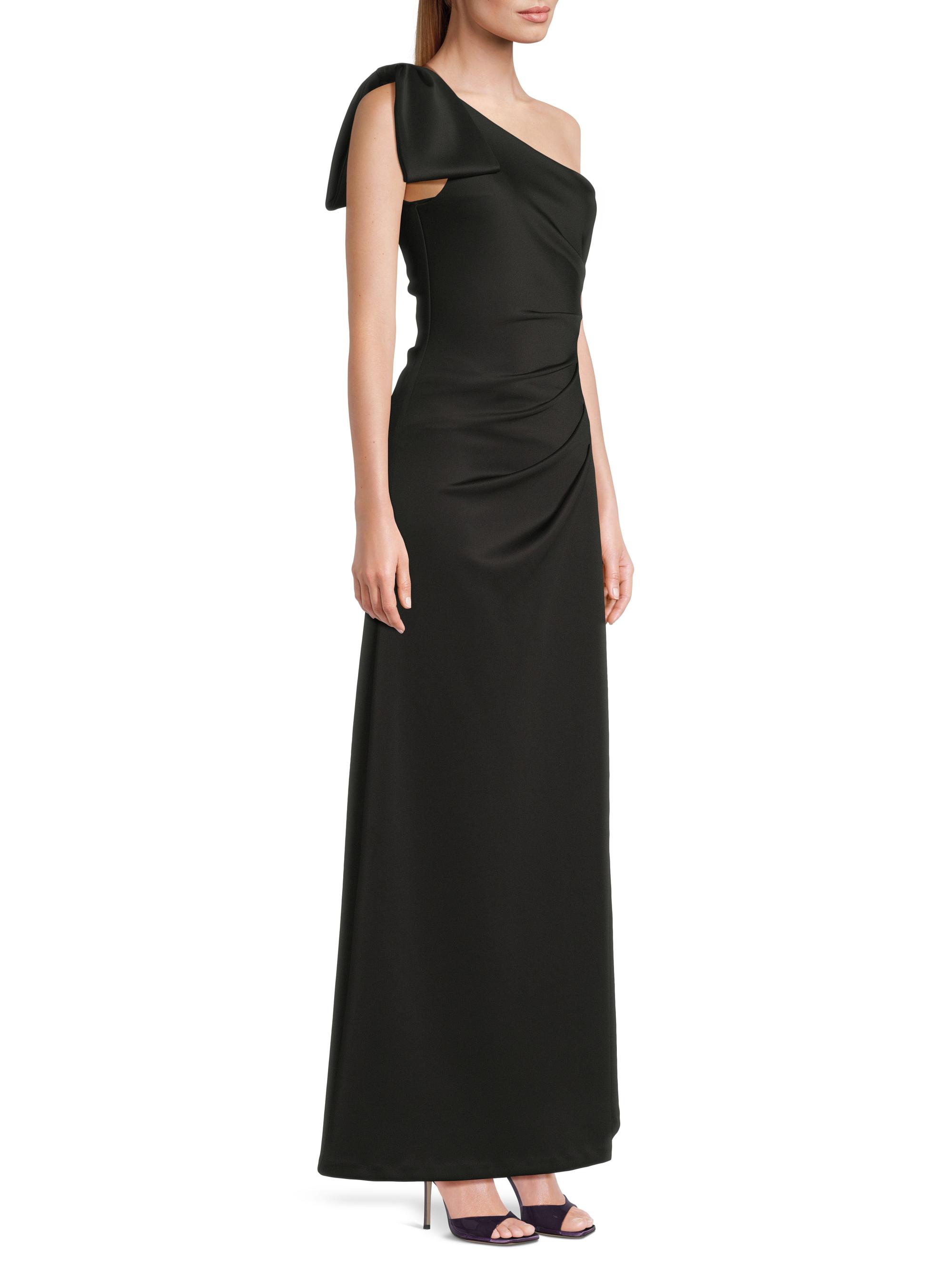 BLACK HALO ブラックヘイロー アメリカ製 セレブ ワンピース 2 Black Halo Zyra One-Shoulder Gown | Saks Fifth Avenue