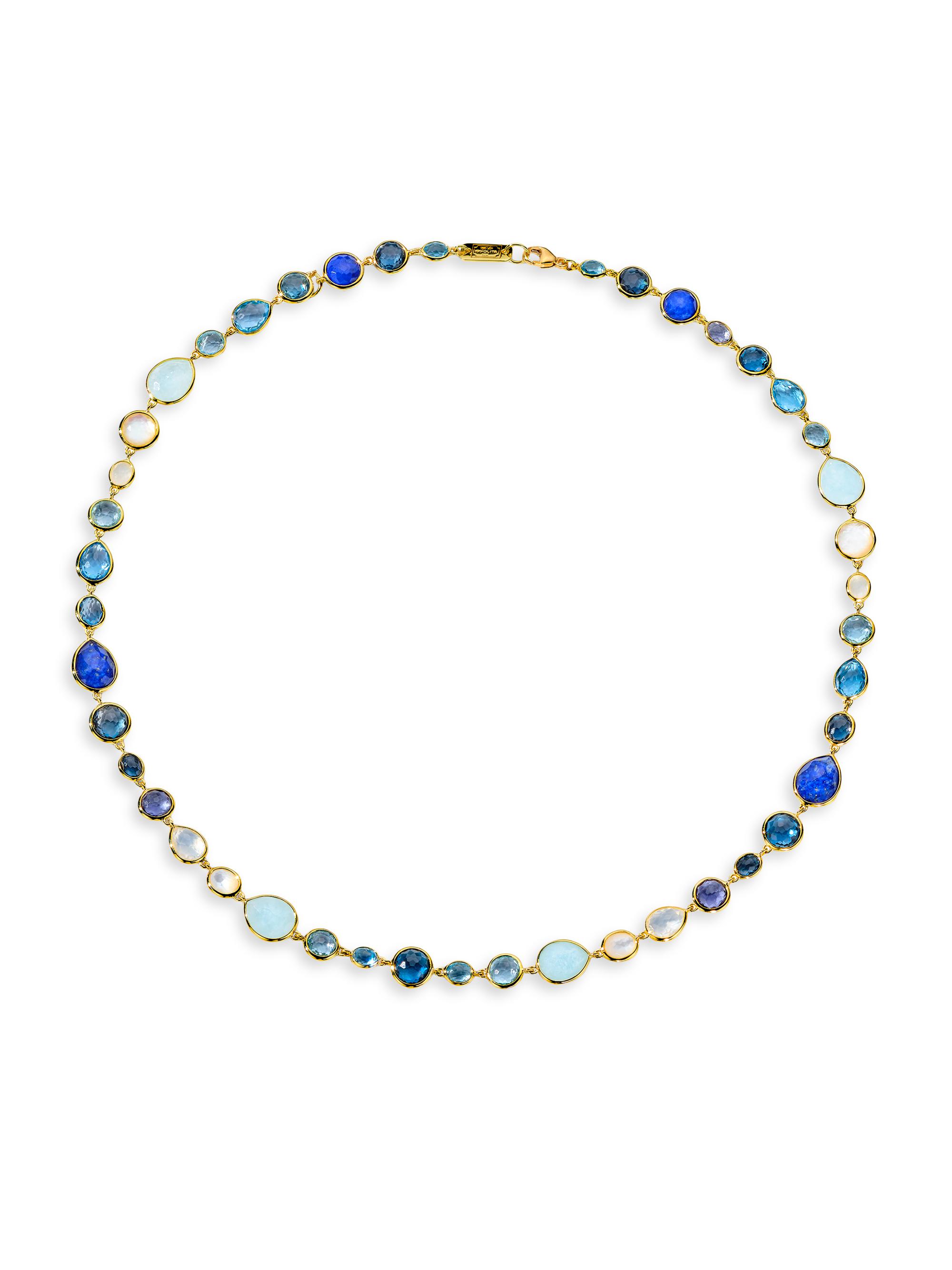 Ippolita Women's Lollipop 18K Yellow Gold & Multi-Gemstone Necklace - Mare