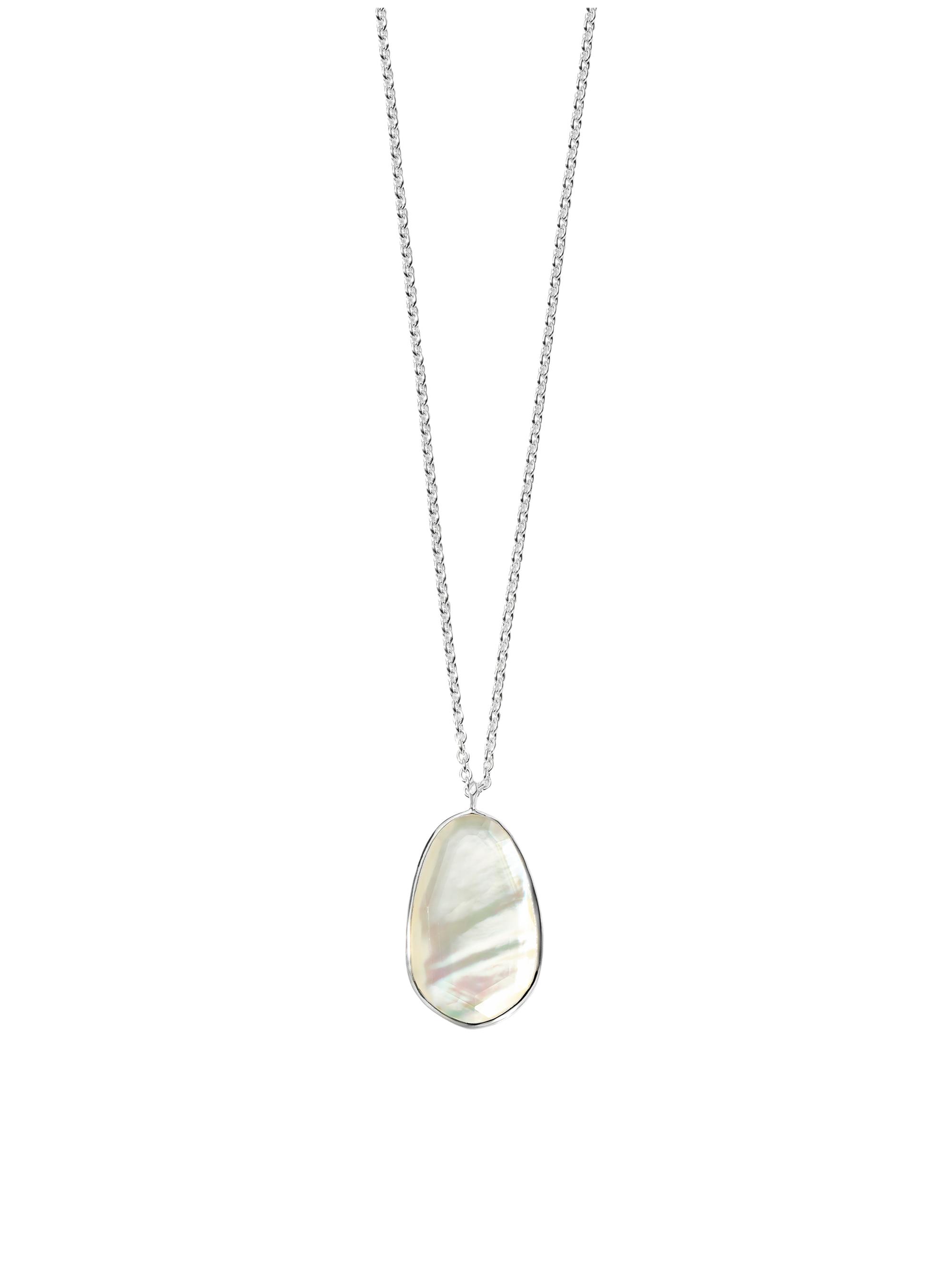 Ippolita Women's Rock Candy Sterling Silver & Doublet Pendant Necklace - Mother Of Pearl