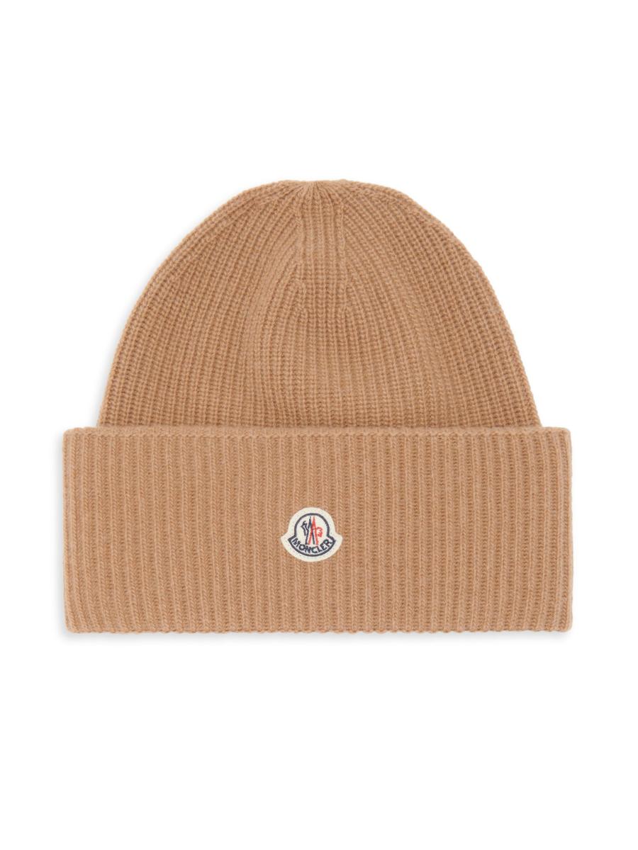 【関税＆送料込み】Moncler Ribbed Hat Moncler ribbed-knit Virgin Wool Beanie | Black | FARFETCH