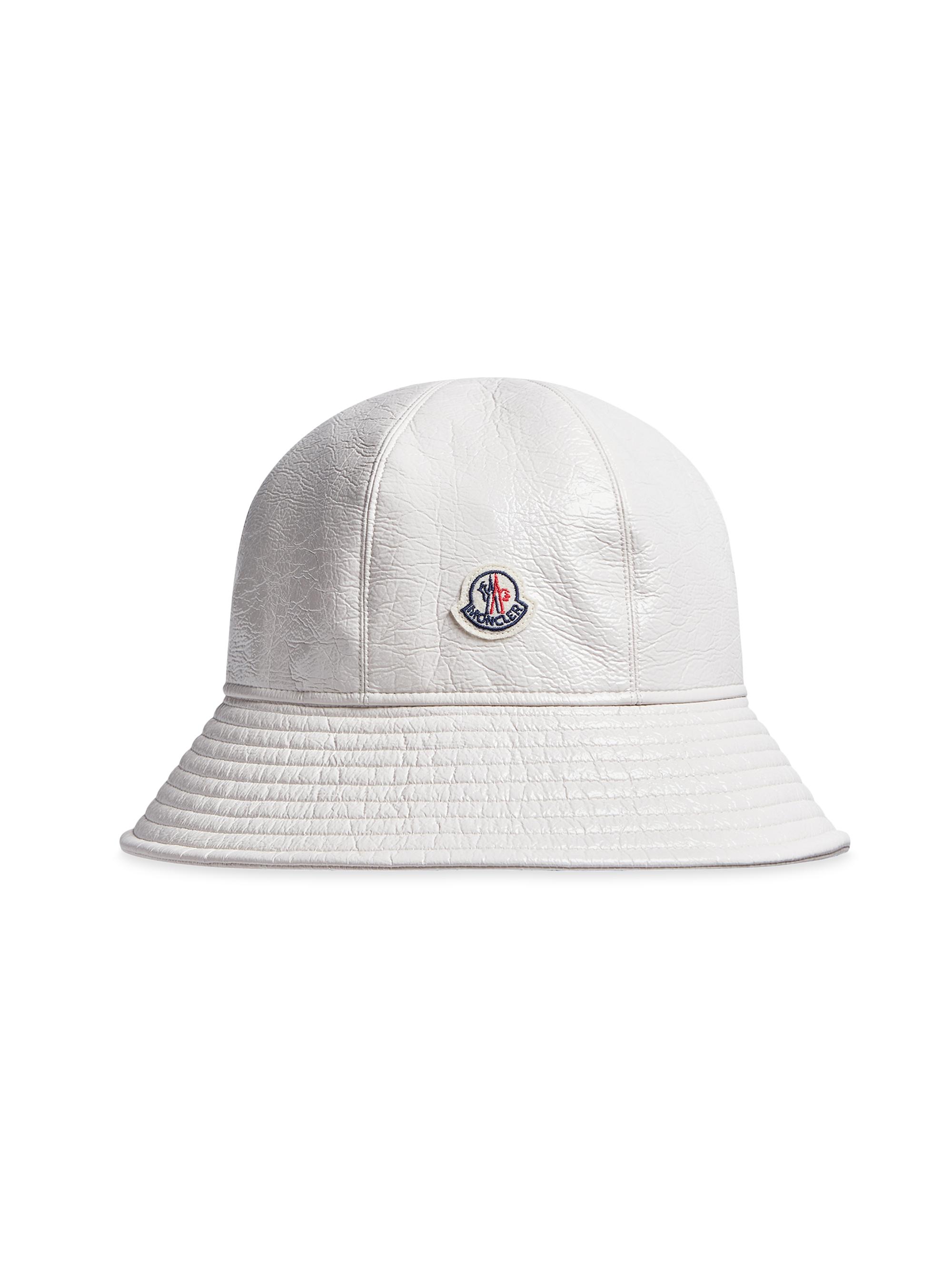 Moncler Women's Vinyl Bucket Hat - Off White