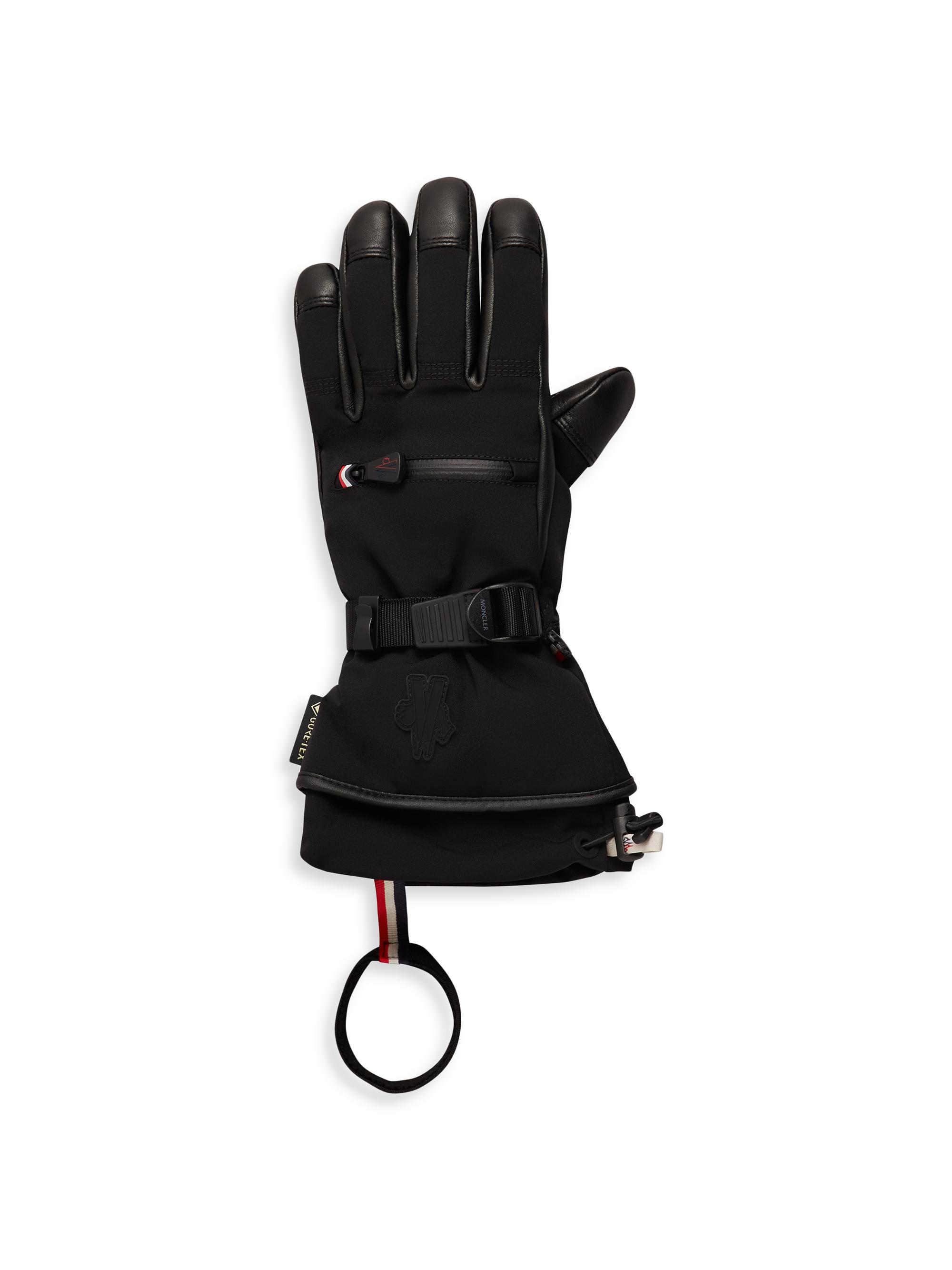Moncler Grenoble Women's Padded Nylon Gloves - Black