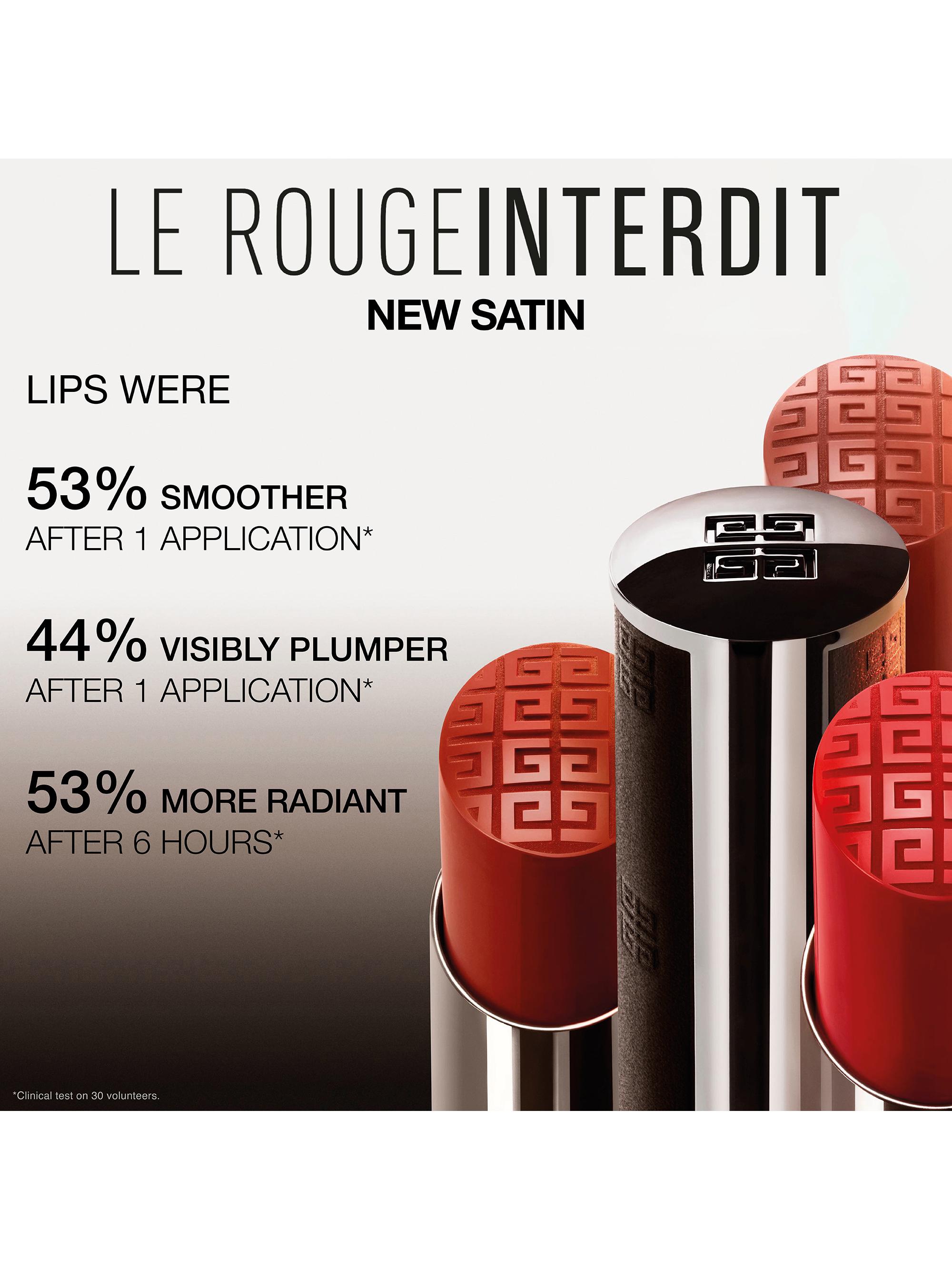 Givenchy Le Rouge Interdit Satin Hydrating Lipstick | Saks Fifth