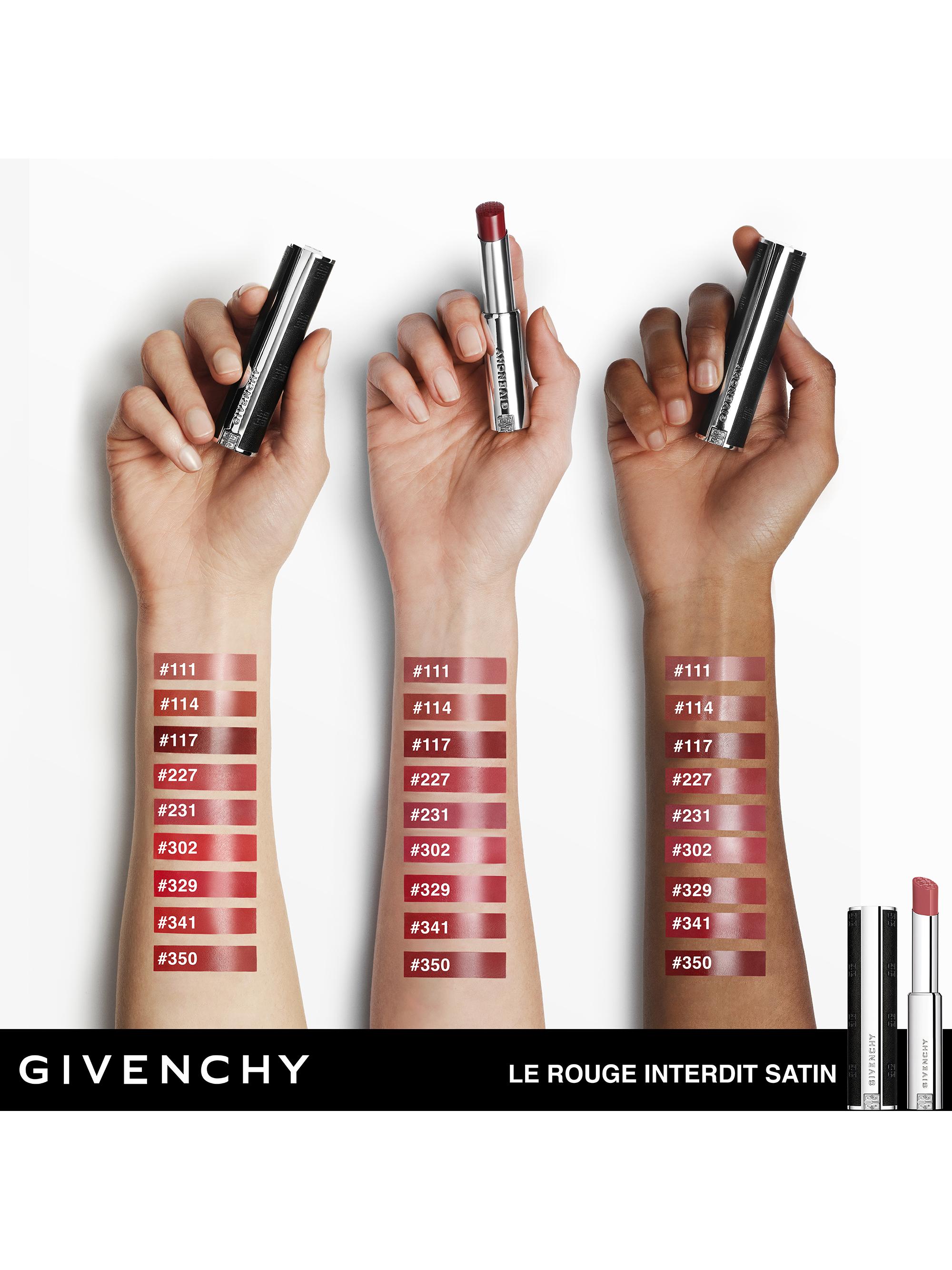 Givenchy Le Rouge Interdit Satin Hydrating Lipstick | Saks Fifth