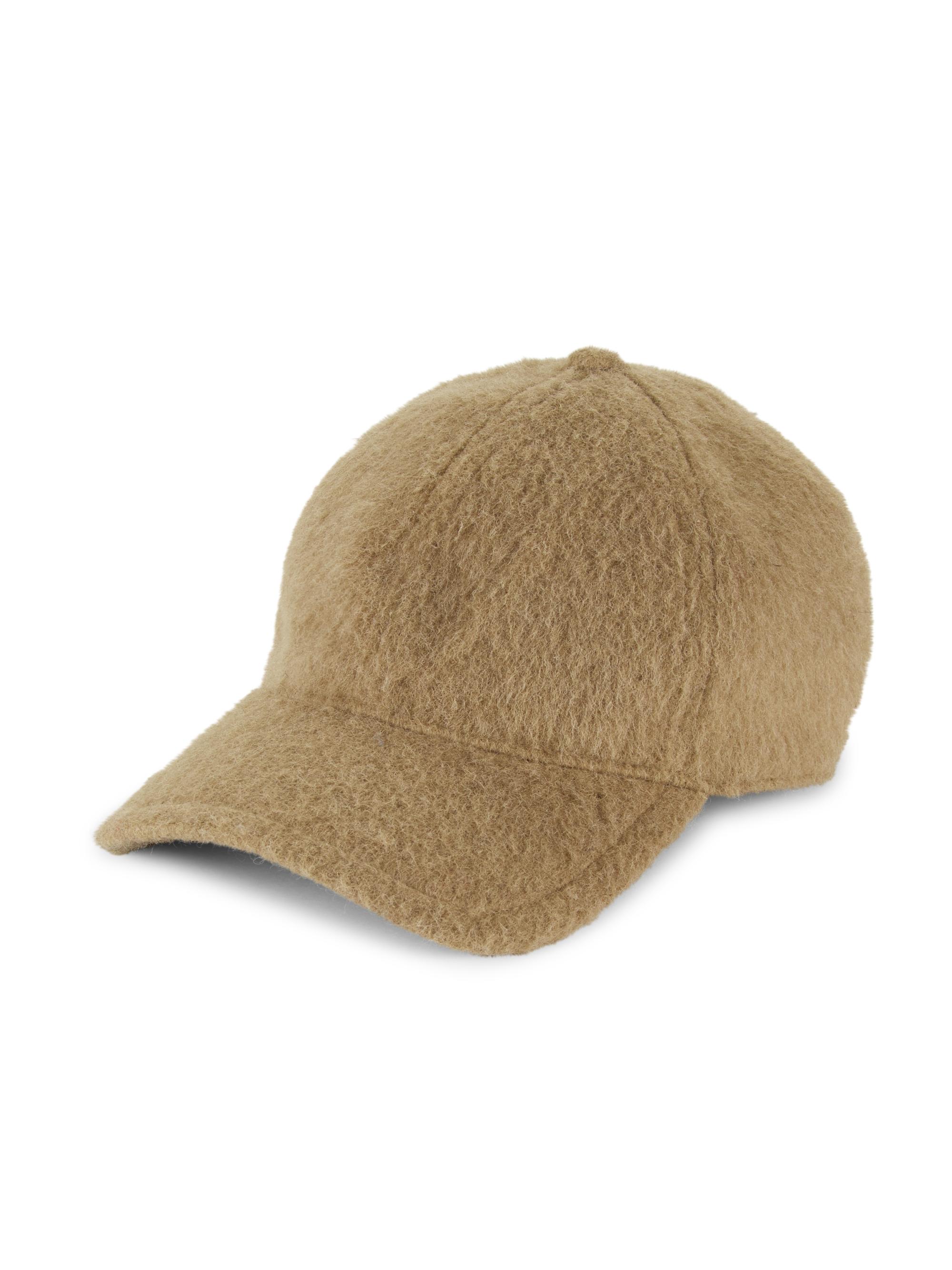 rag & bone Women's Cozy Baseball Cap - Camel