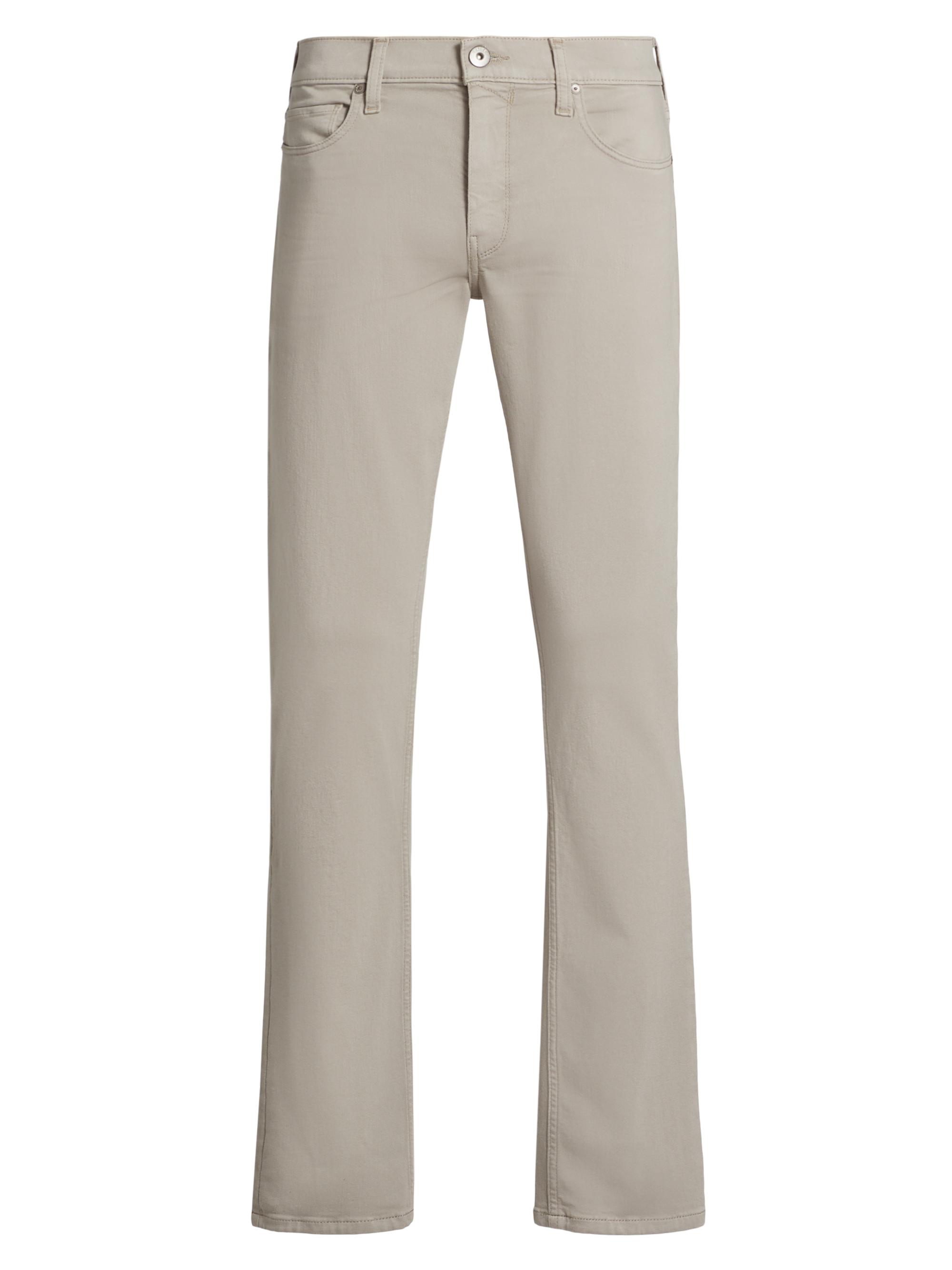 Paige Men's Lennox Slim Straight Jeans - Silver Pearl