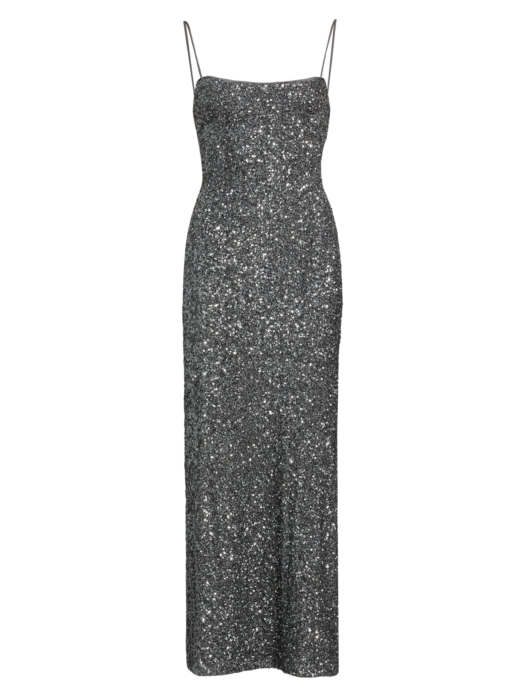Significant Other Women's Beau Sequin Maxi Dress - Charcoal
