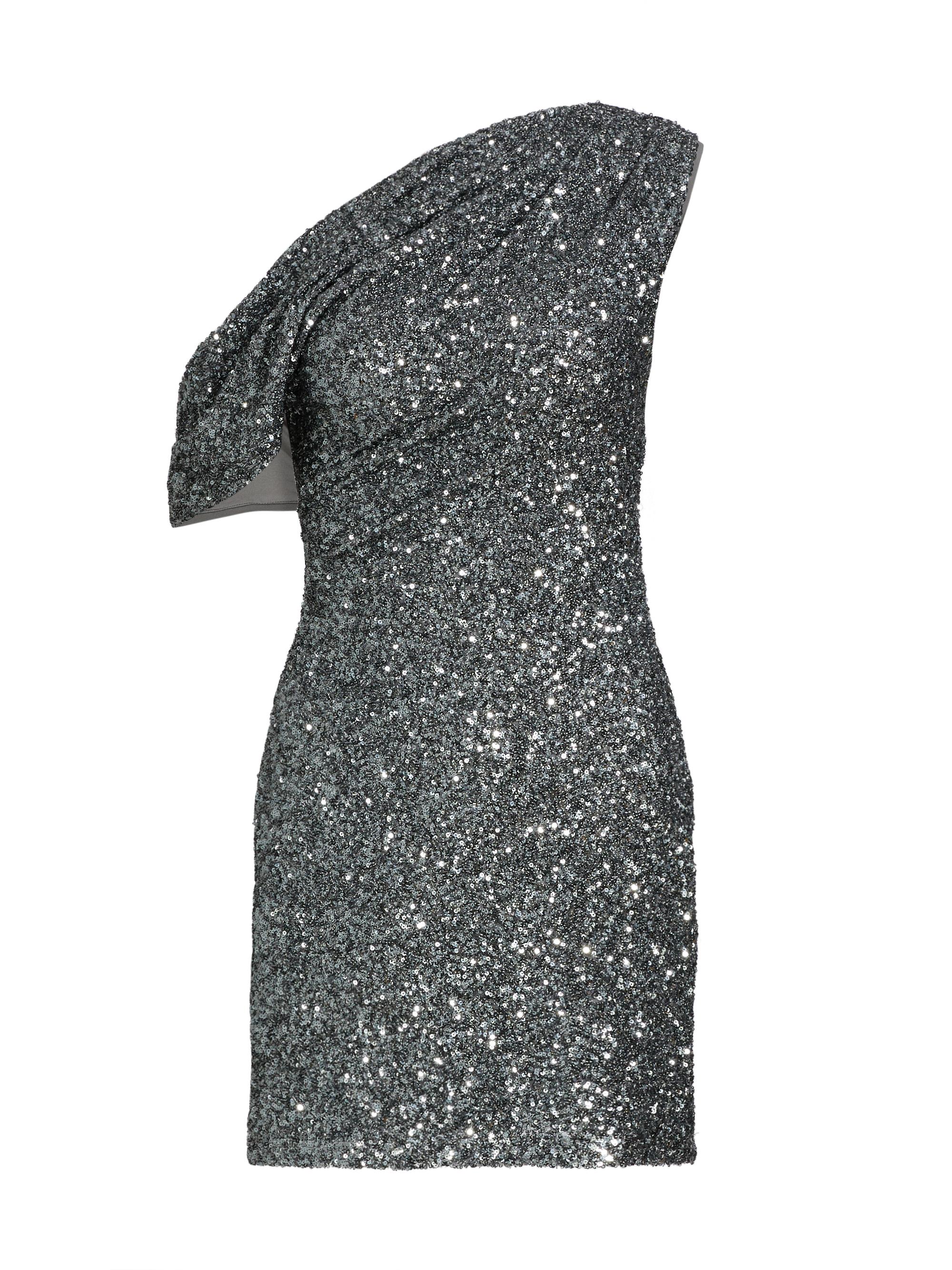 Significant Other Women's Beau Sequin Minidress - Charcoal