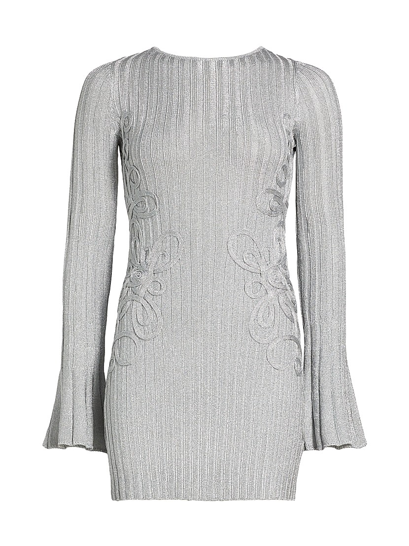 Shop Significant Other Niamh Rib-Knit Minidress | Saks Fifth Shop Significant Other Niamh Rib-Knit Minidress | Saks Fifth