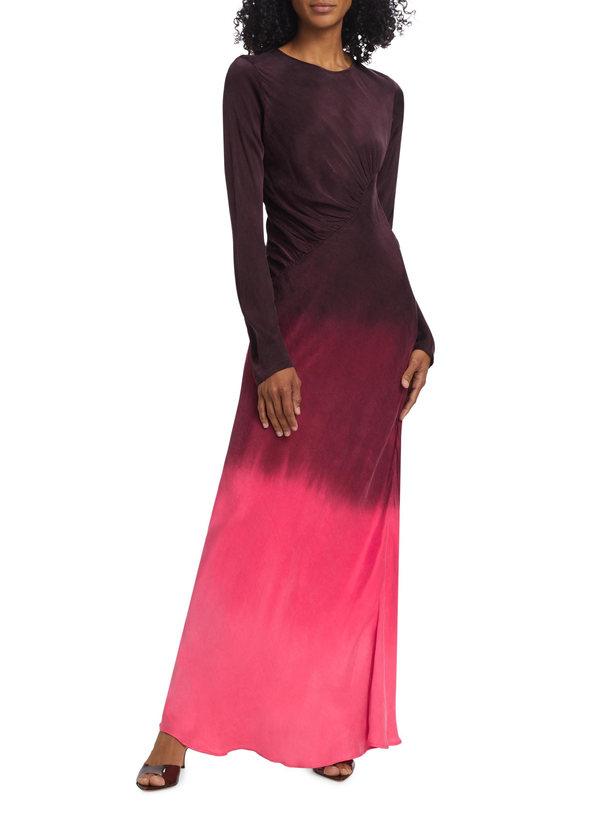 SWF Fluid Drape Dip-Dye Maxi Dress | Saks Fifth Avenue