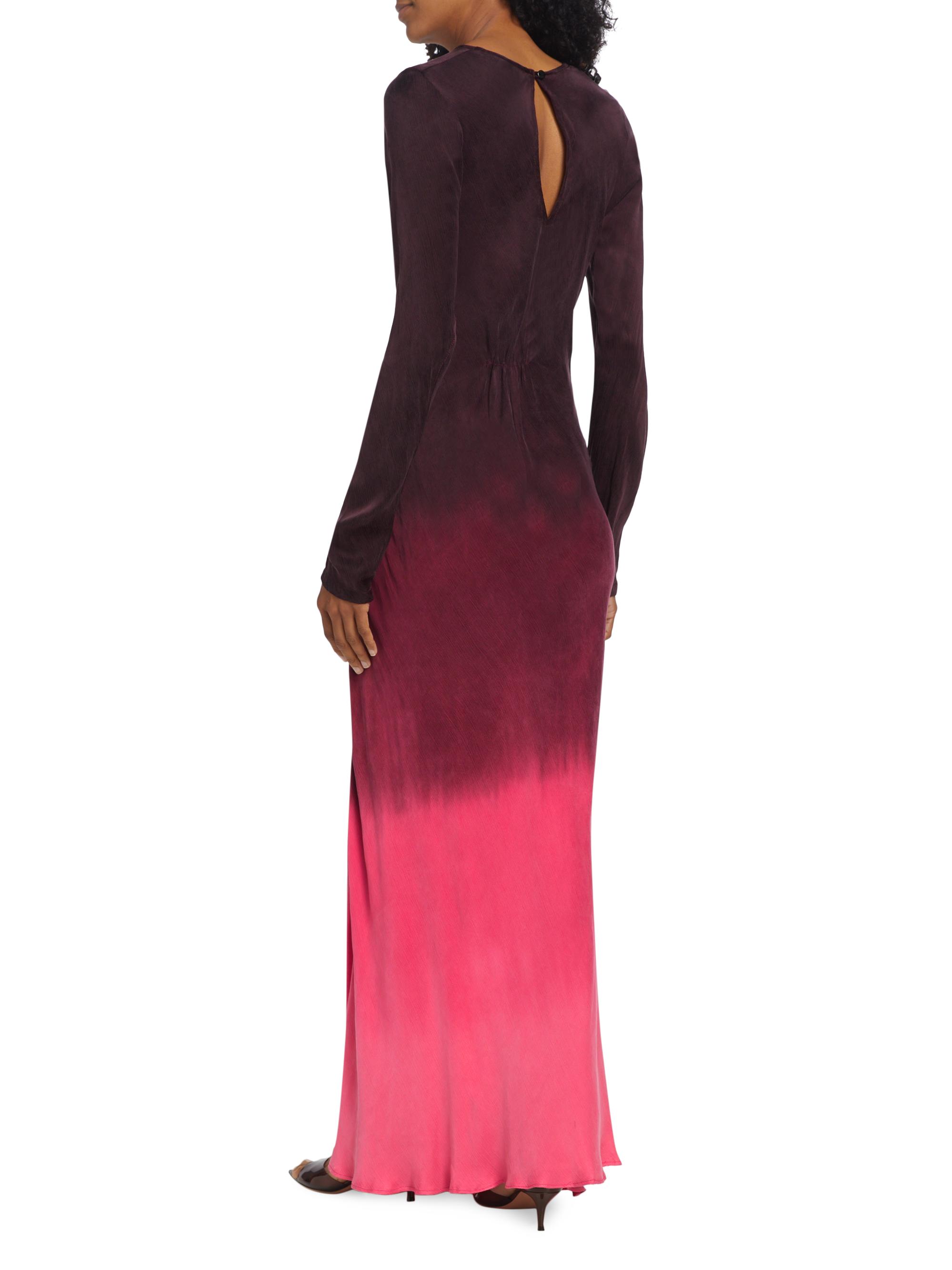 knee length dresses for ladies BURGUNDY SMOCKED LACE MAXI DRESS | CULT MIA