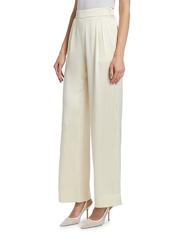 Shop LaQuan Smith Relaxed Silk Pants | Saks Fifth Avenue Shop LaQuan Smith Relaxed Silk Pants | Saks Fifth Avenue