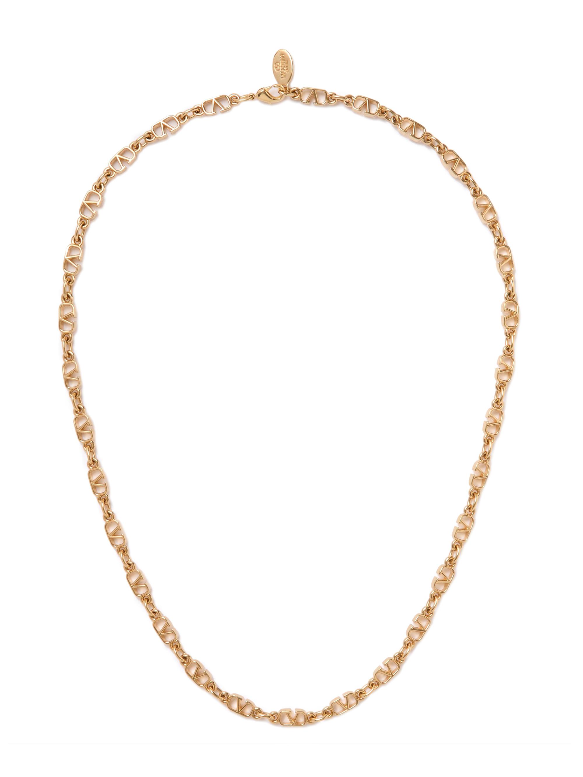 Valentino Garavani Toile Iconographe Metal Necklace | Saks Fifth