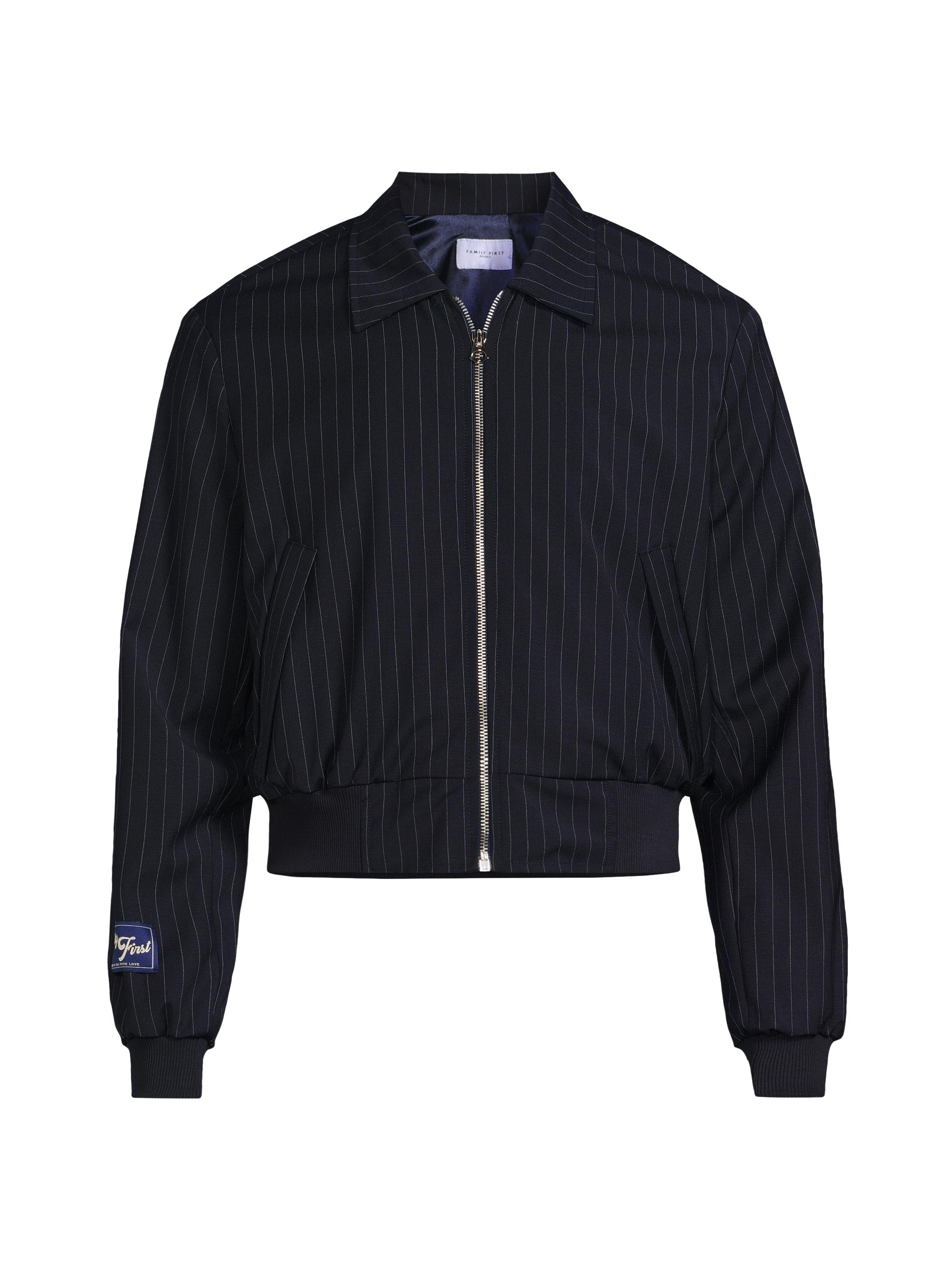 Family First Men's Wool-Blend Full-Zip Jacket - Navy