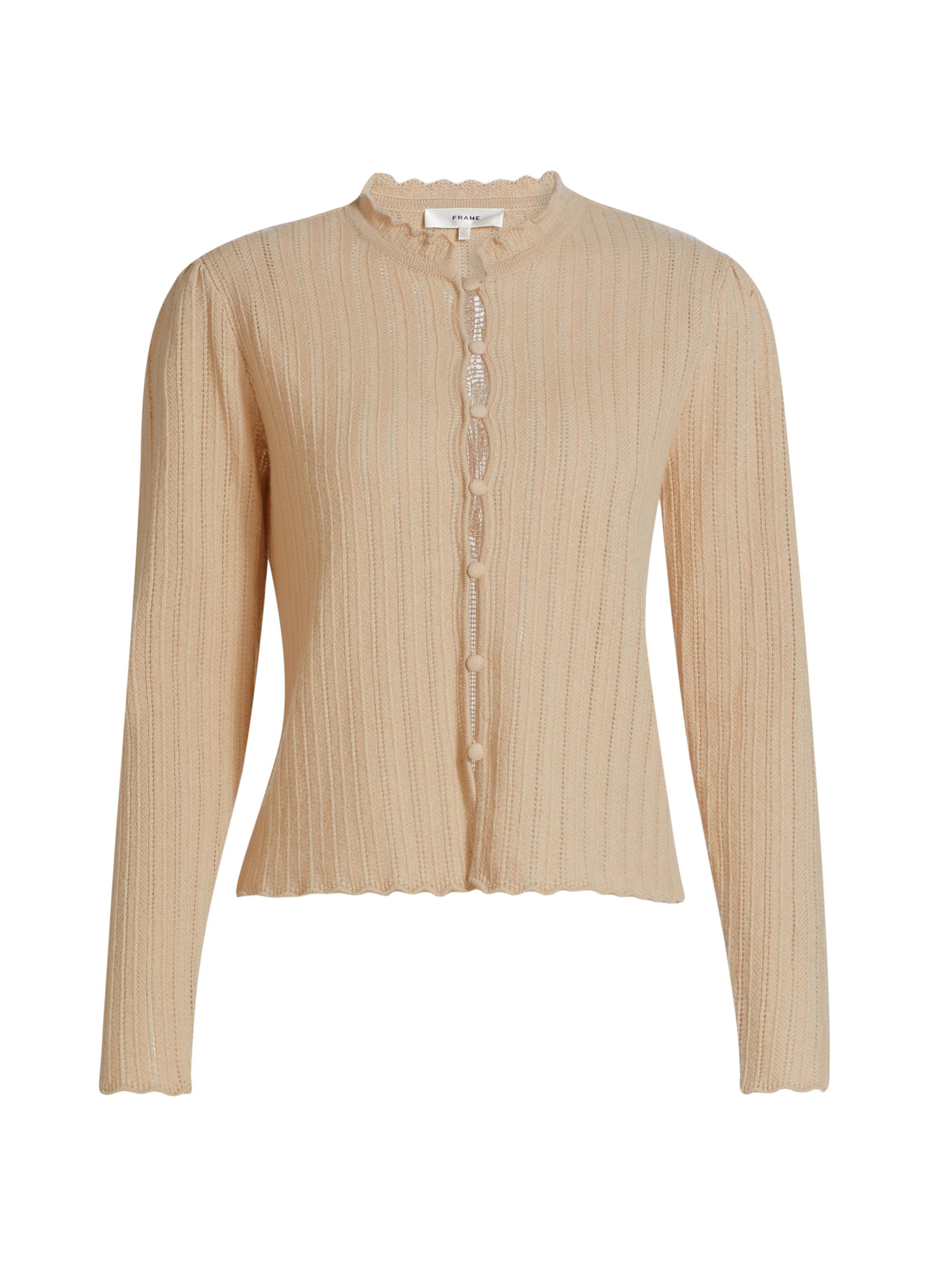 Frame Clean Cashmere Crewneck Sweater | Saks Fifth Avenue