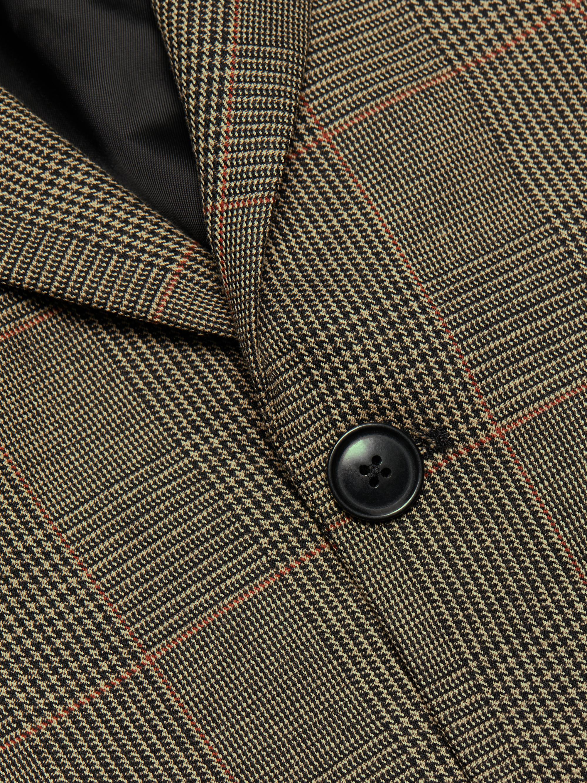 Frame Grandfather Glen-Check Single-Breasted Blazer | Saks Fifth