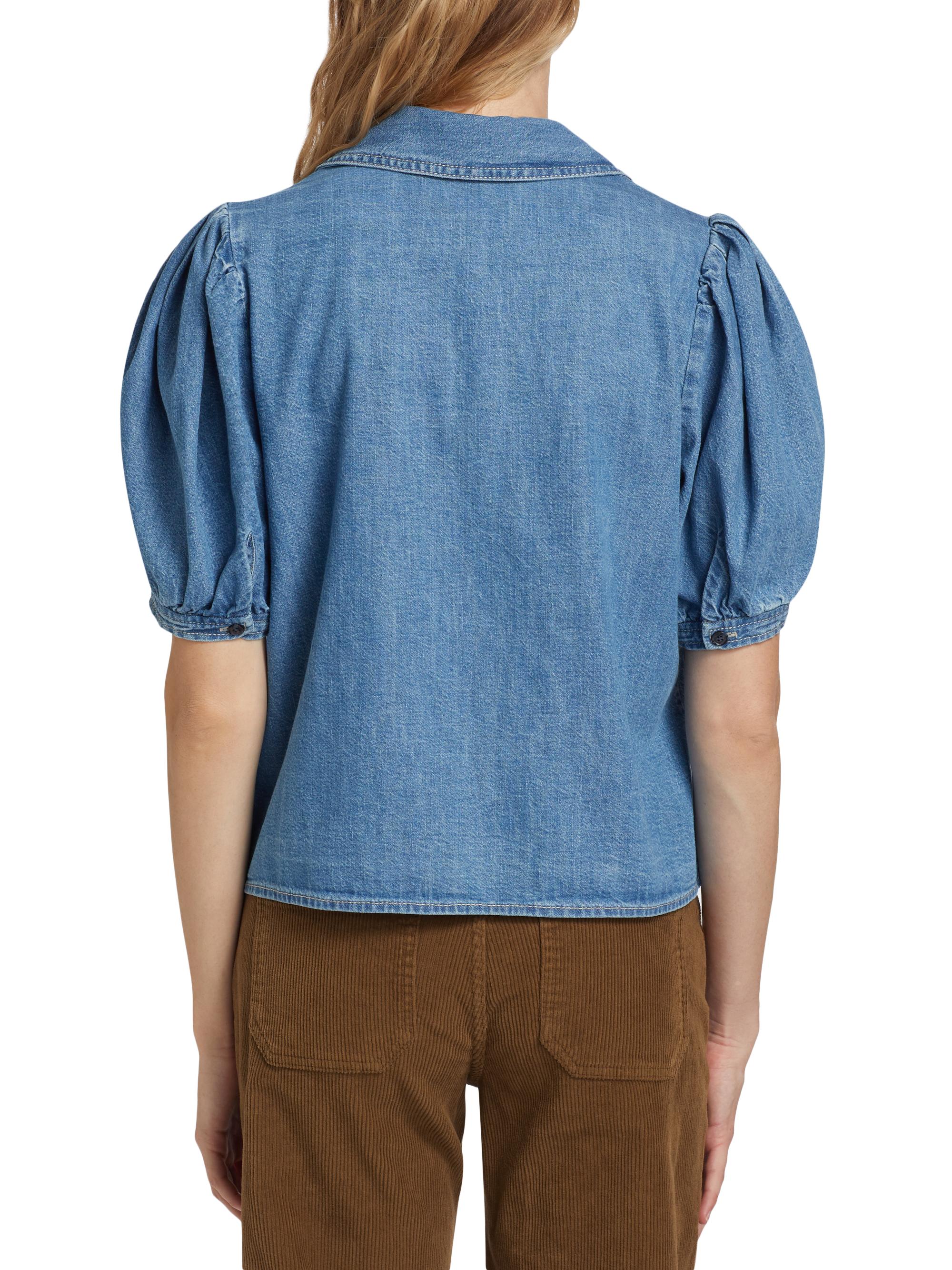 トップス DENIM BLOUSE 0400021650760_STARLET?wid=600&