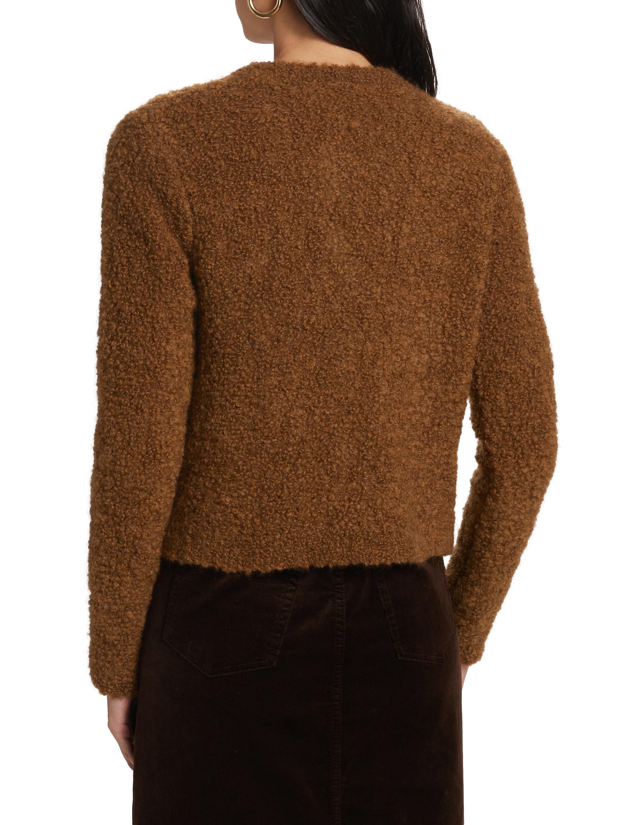 FORSBERG Warm Cardigan With Breast Pocket | Green | S - View #2