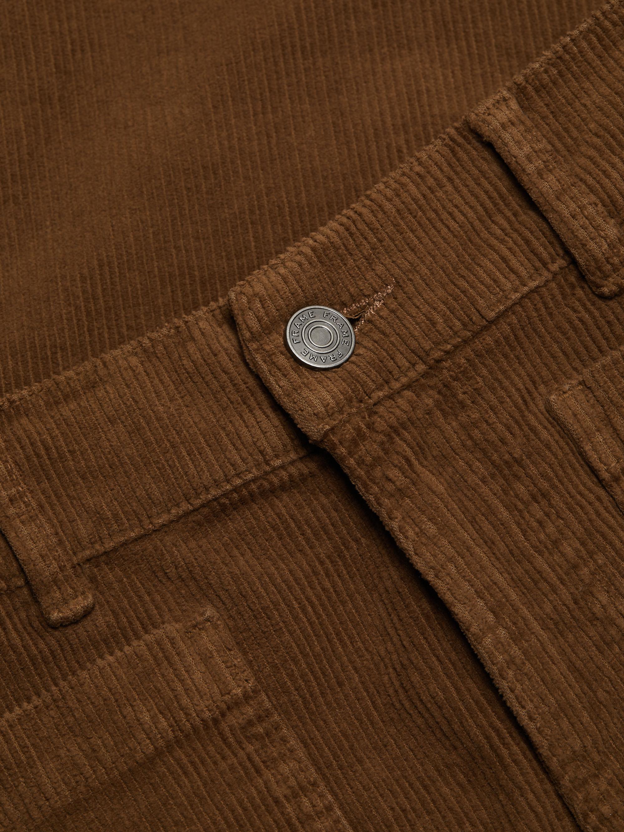 Frame Cropped Corduroy Wide-Leg Pants | Saks Fifth Avenue