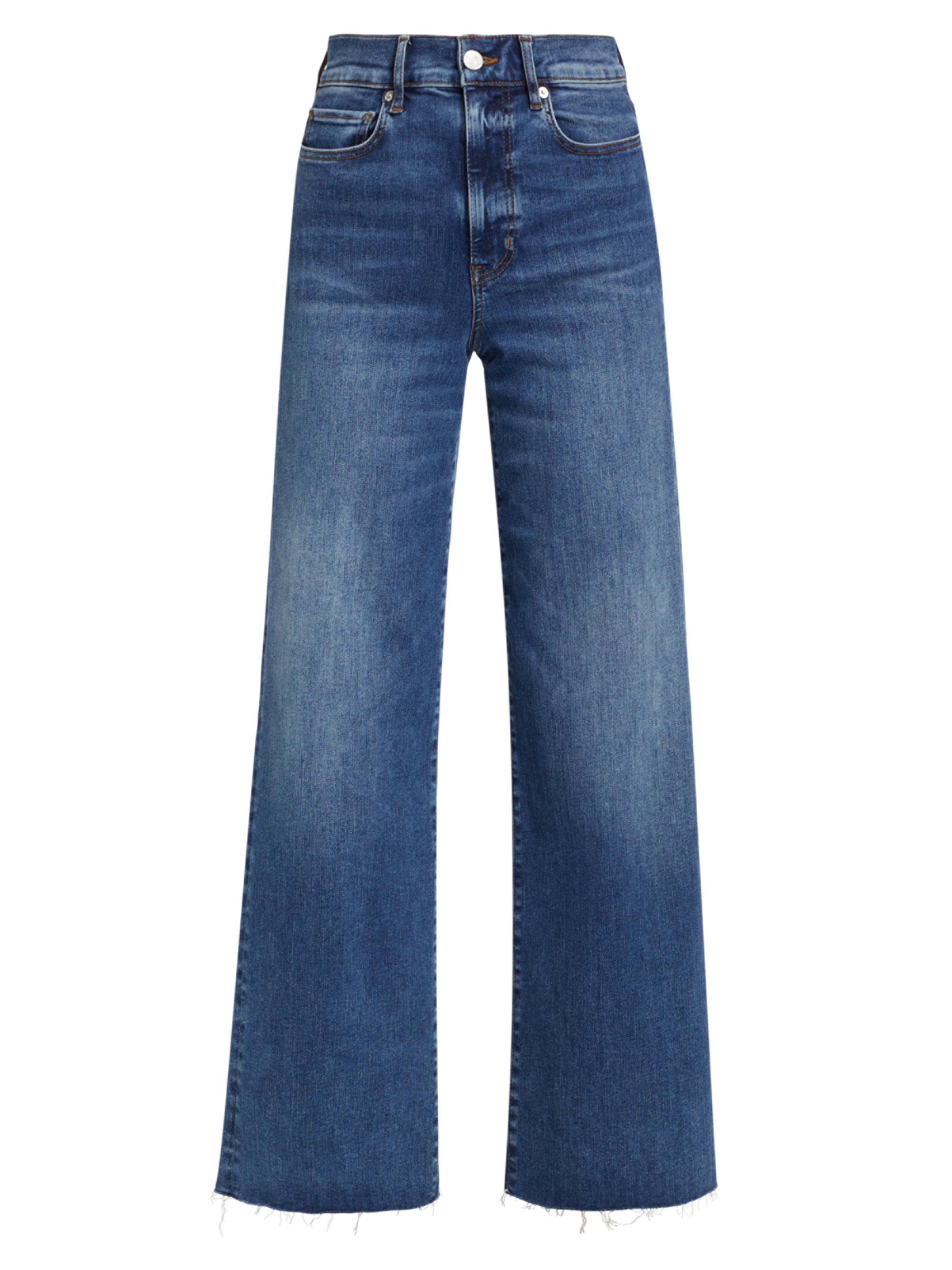 FRAME Women's Le Slim Palazzo Jeans - Mermaid