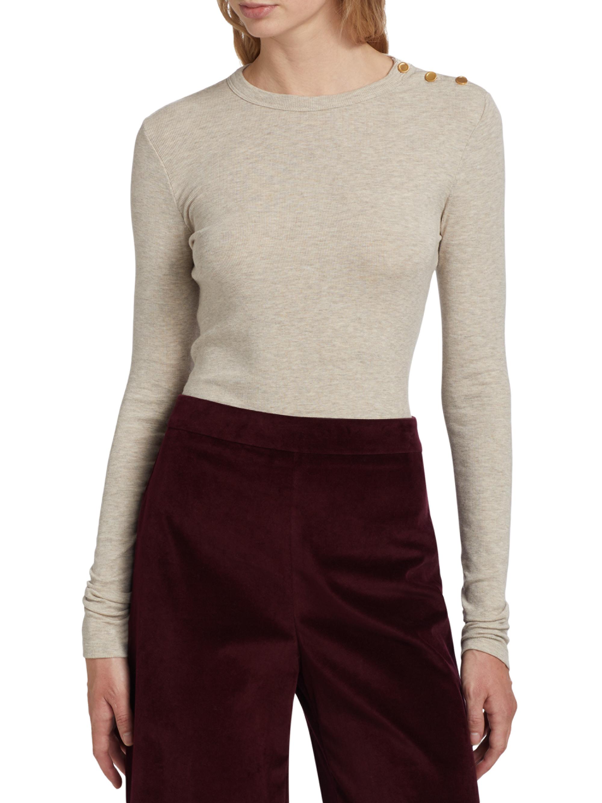 トップス Maison mill SHOULDER BUTTON KNIT SHIRTS トップス Maison mill SHOULDER BUTTON KNIT SHIRTS トップス Maison