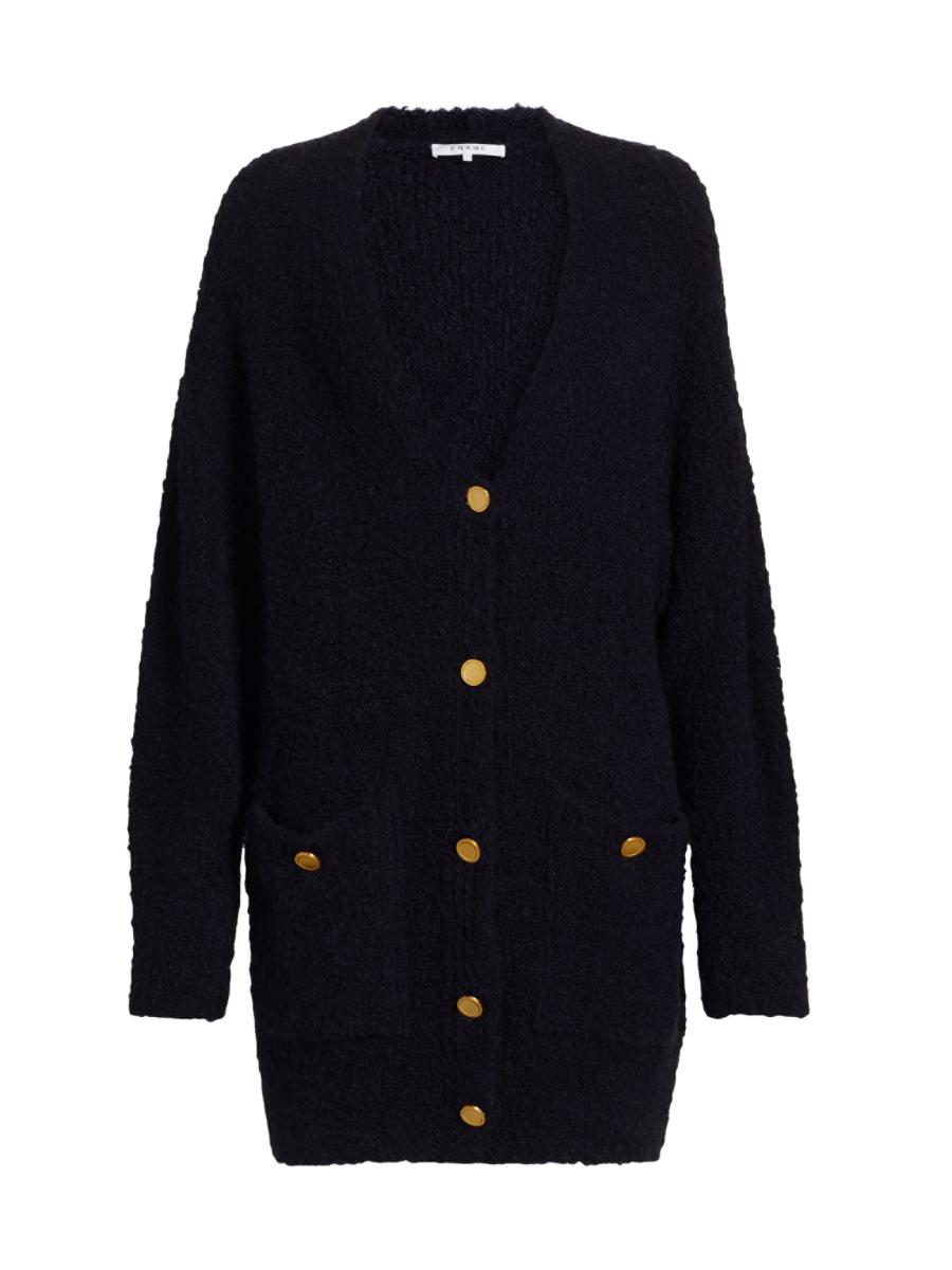 Frame Boyfriend Bouclé Cardigan | Saks Fifth Avenue