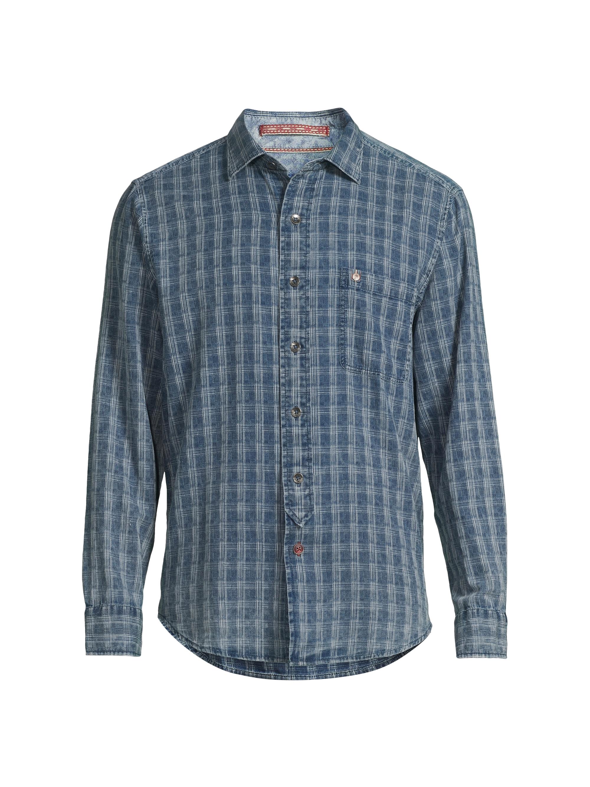 Tommy Bahama Men's Lopez Island Check Shirt - Island Navy