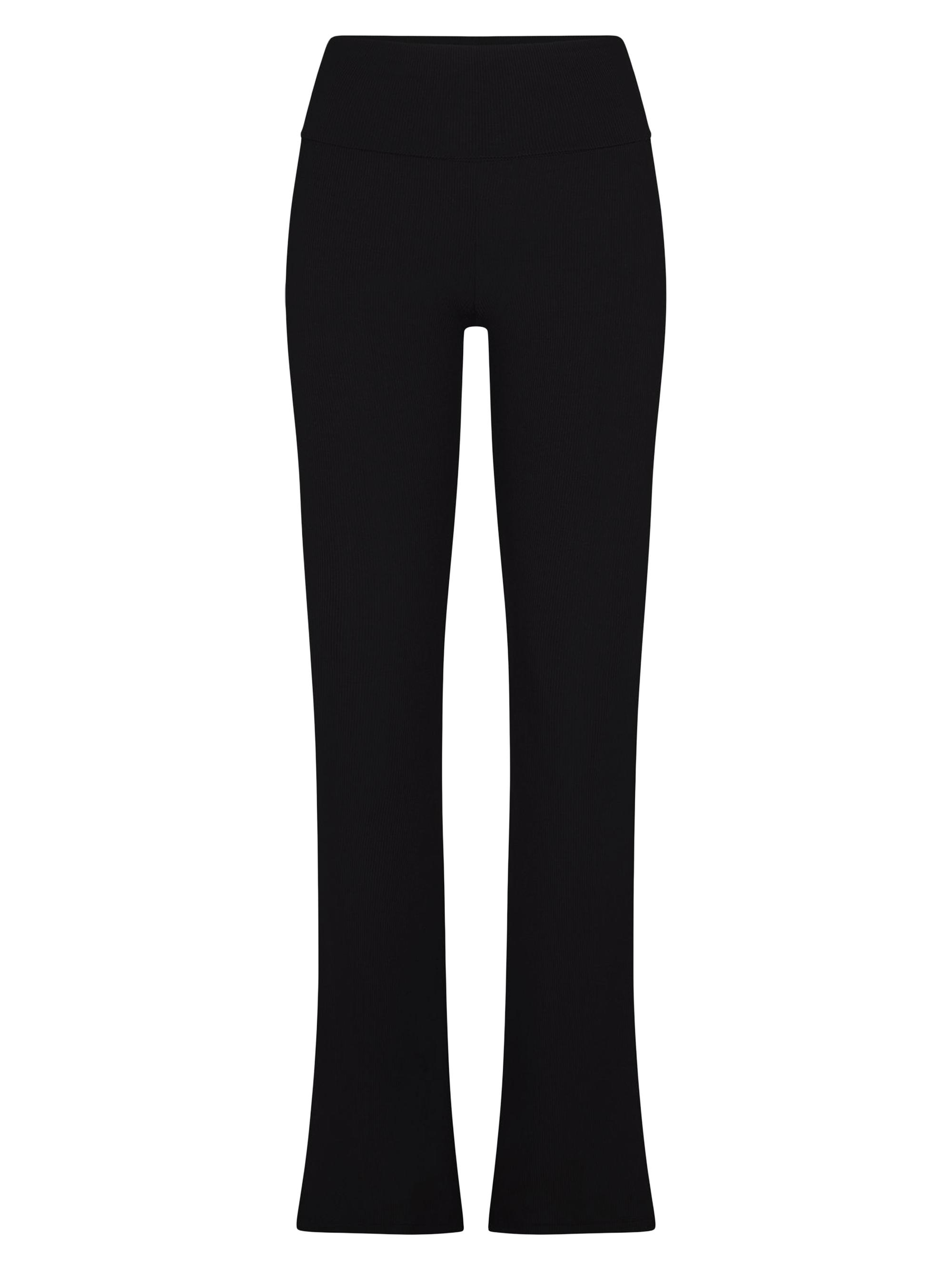 SKIMS Women's Soft Lounge Foldover Pants - Onyx
