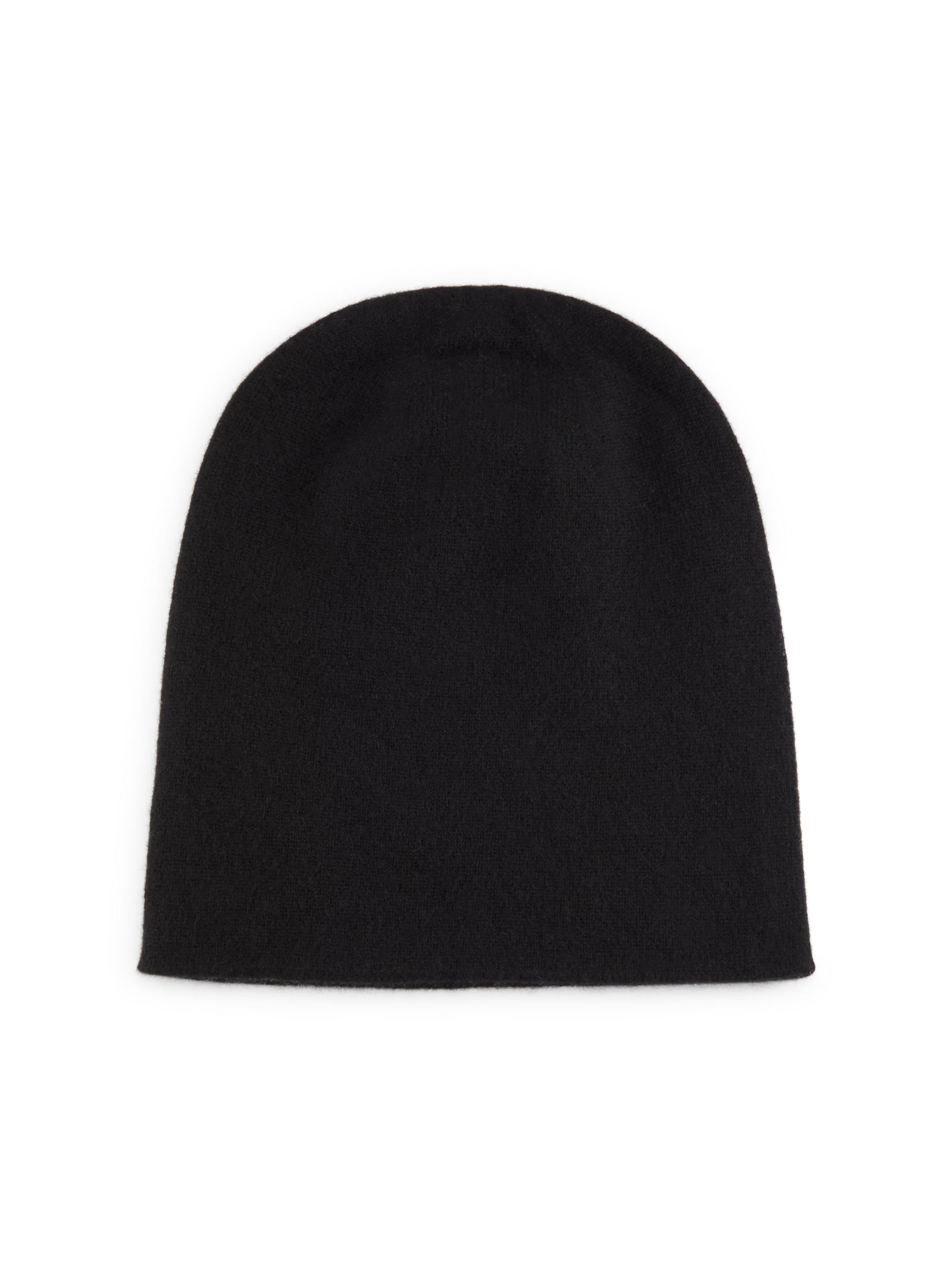 Saks Fifth Avenue Men's Reversible Cashmere Beanie - Black