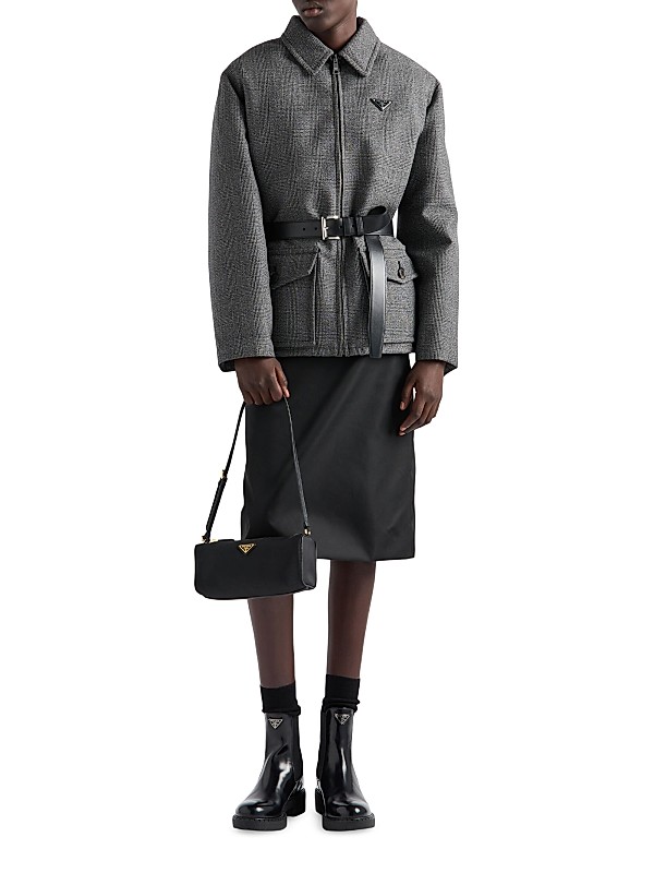 Shop Prada Re-Nylon Pouch | Saks Fifth Avenue Shop Prada Re-Nylon Pouch | Saks Fifth Avenue