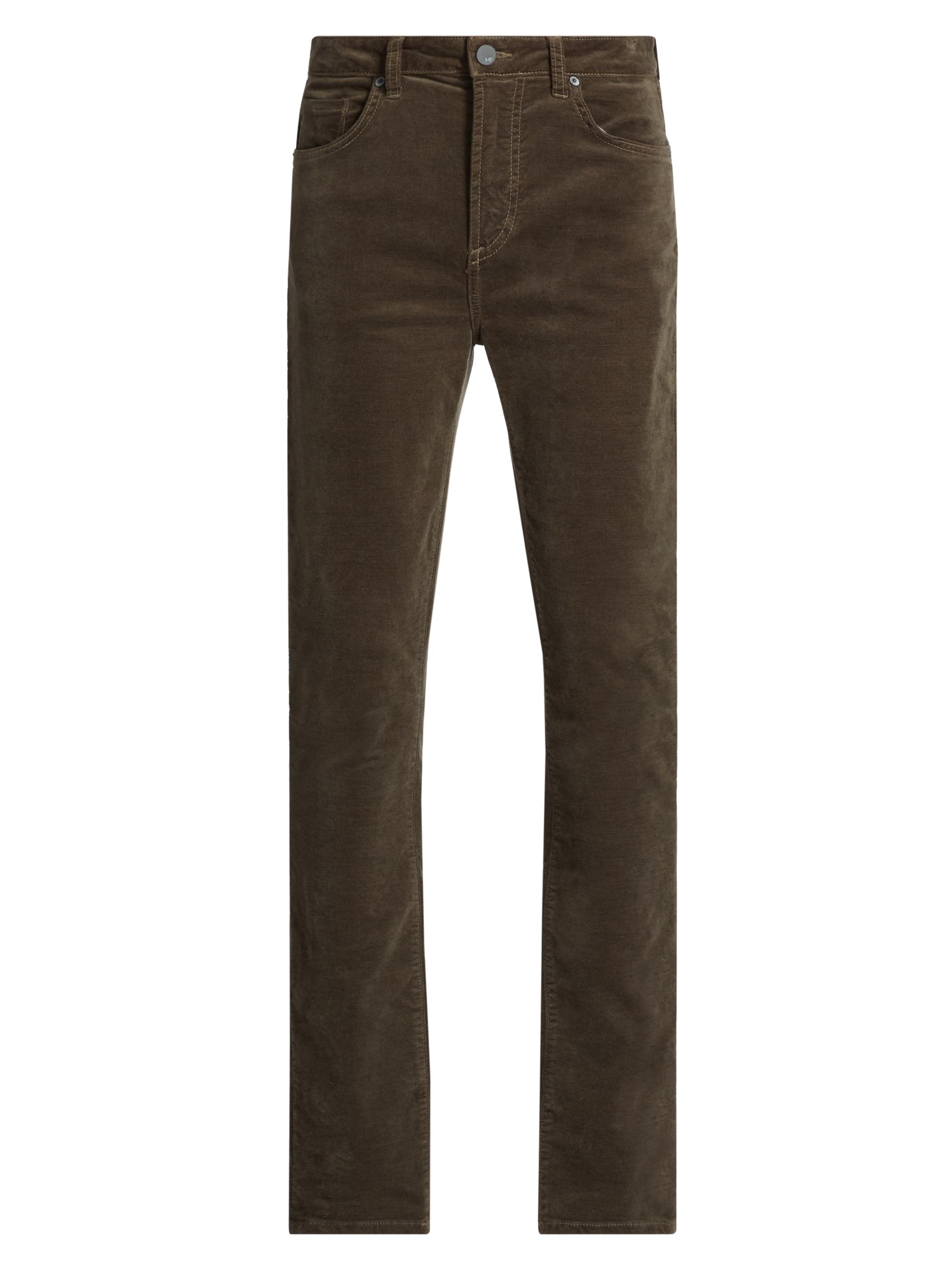 Monfrère Men's Greyson Skinny Velvet Pants - Asphalt