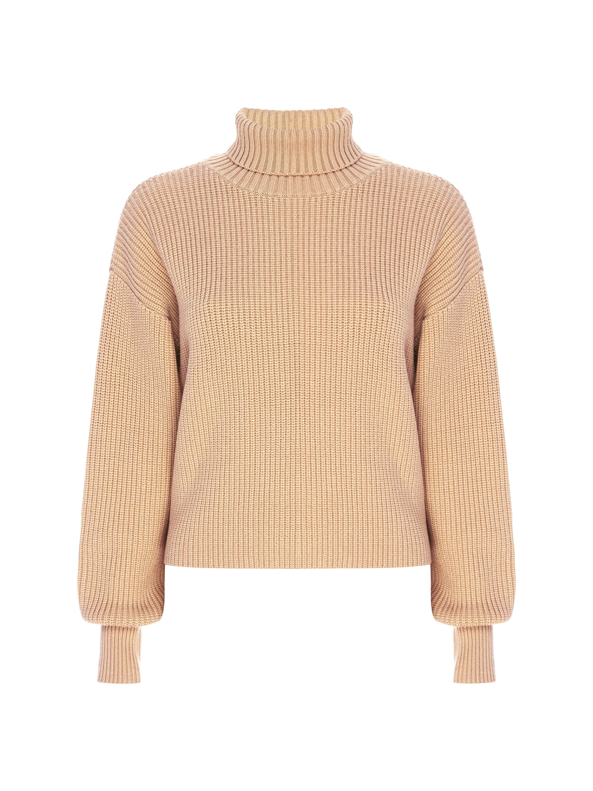 Good American Heavy Cozy Rib-Knit Turtleneck Sweater | Saks Fifth