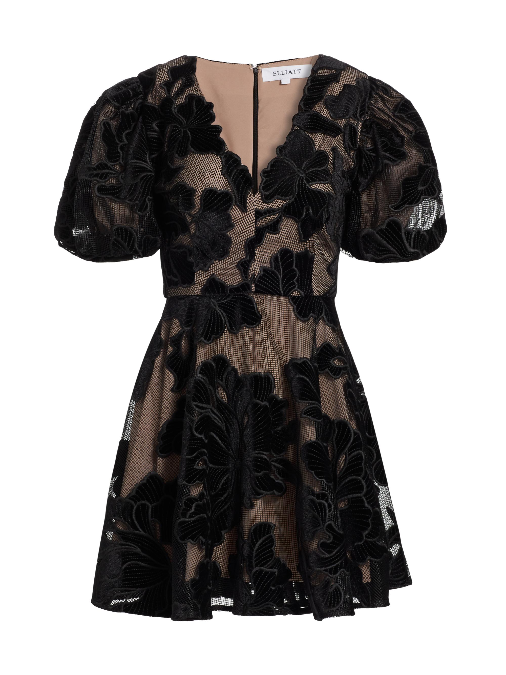zara puff sleeve dress