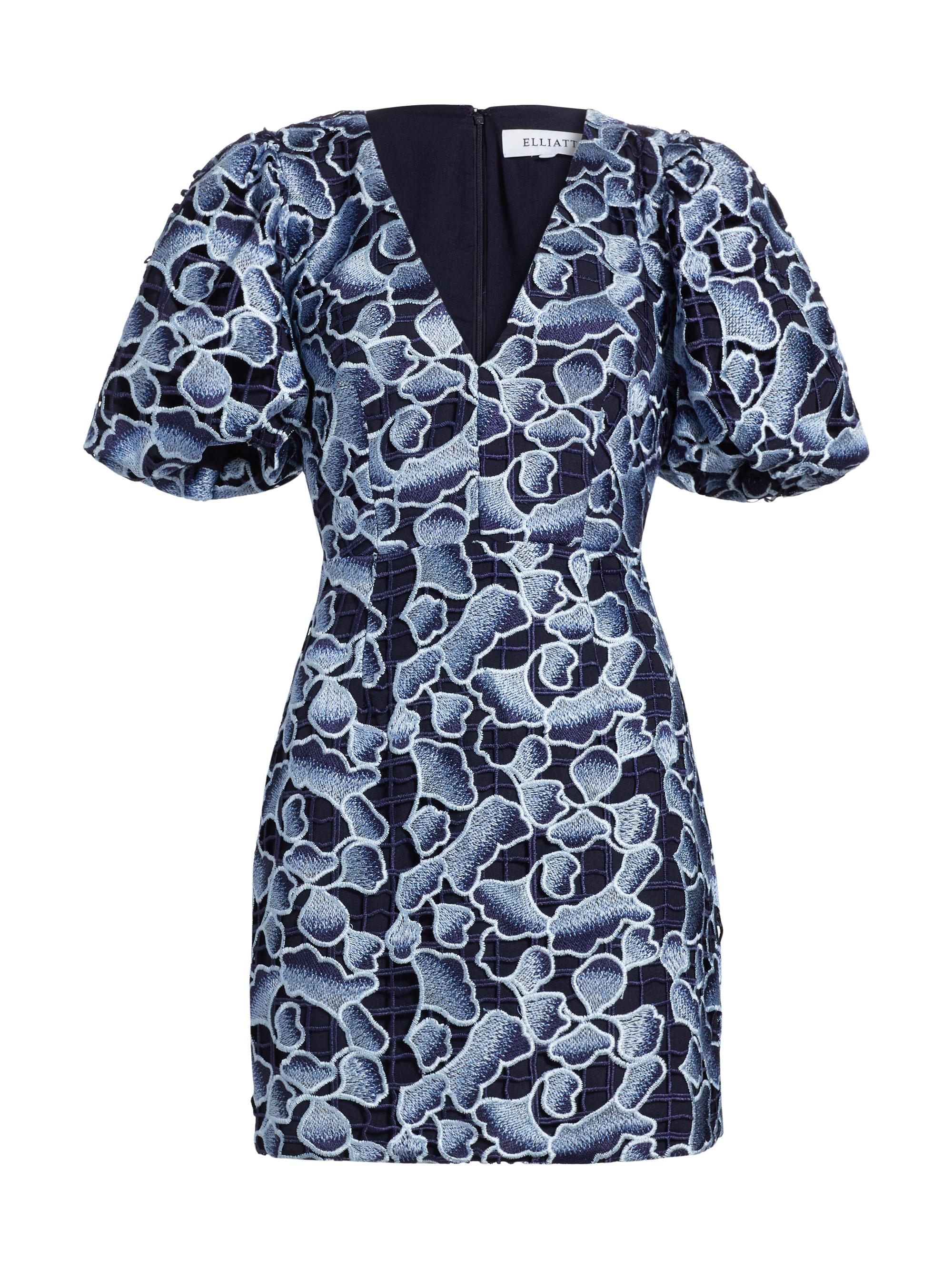 Elliatt Women's Soiree Season Mila Minidress - Navy Multi