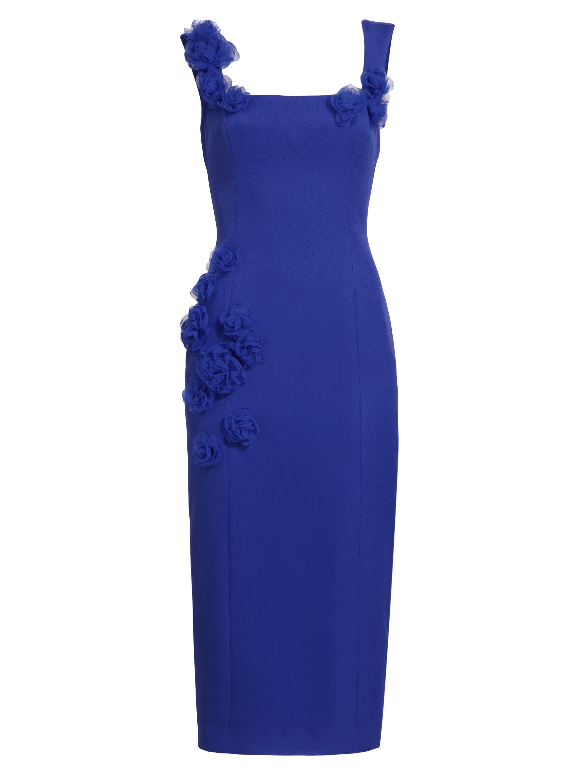 Elliatt Women's Valeria Floral Midi-Dress - Cobalt