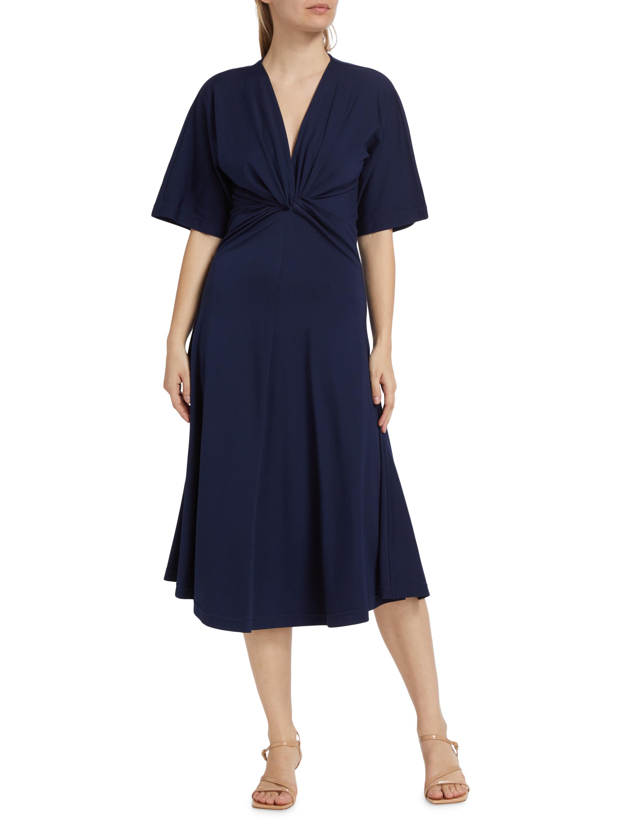 Derek Lam 10 Crosby Lorraine Twist Midi-Dress | Saks Fifth Avenue