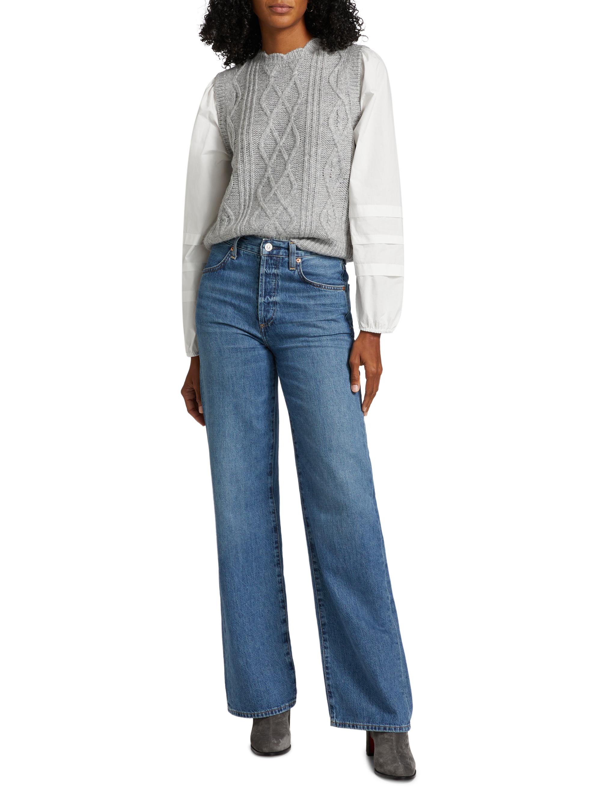 トップス W&lt archive wave designed knit vest Design History Cable-Knit Sweater Vest | Saks Fifth Avenue