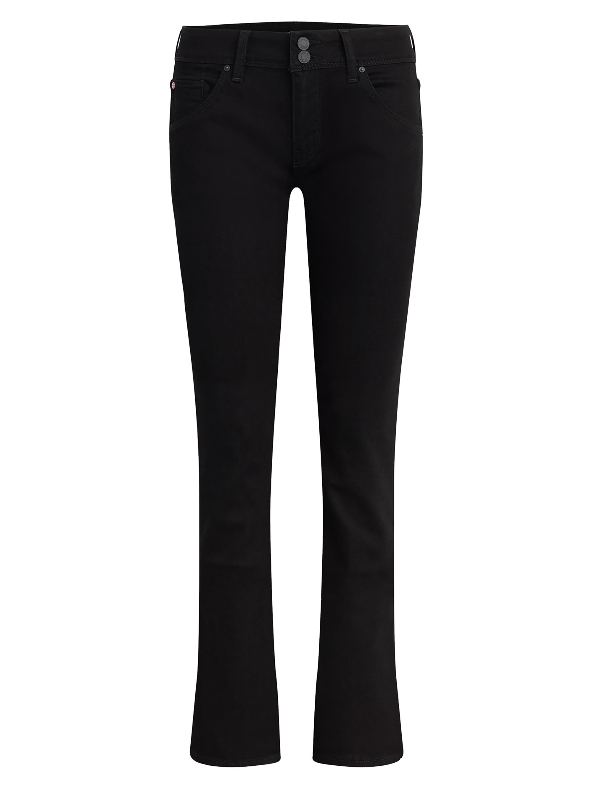 Hudson Jeans Women's Beth Mid-Rise Stretch Jeans - Black