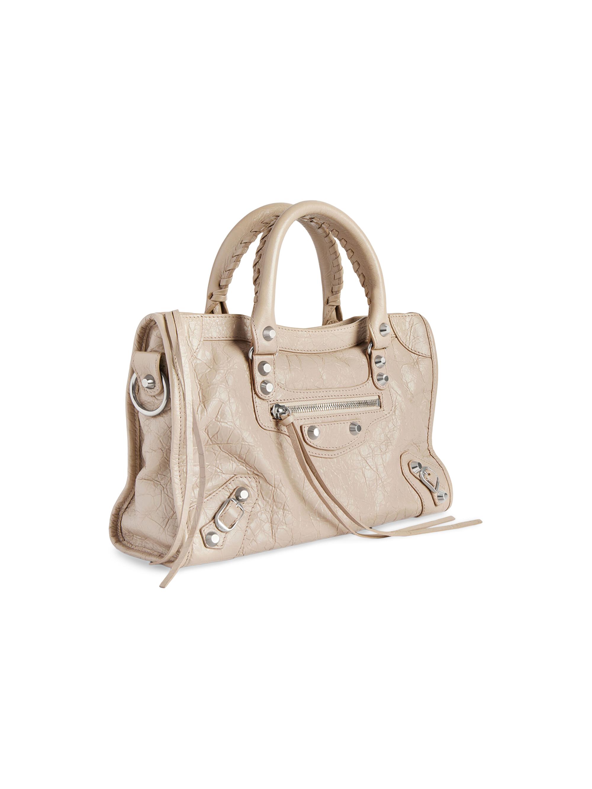 BALENCIAGA the city バレンシアガ シティ ベージュ Balenciaga Le City Medium Top Handle Bag | Saks Fifth Avenue