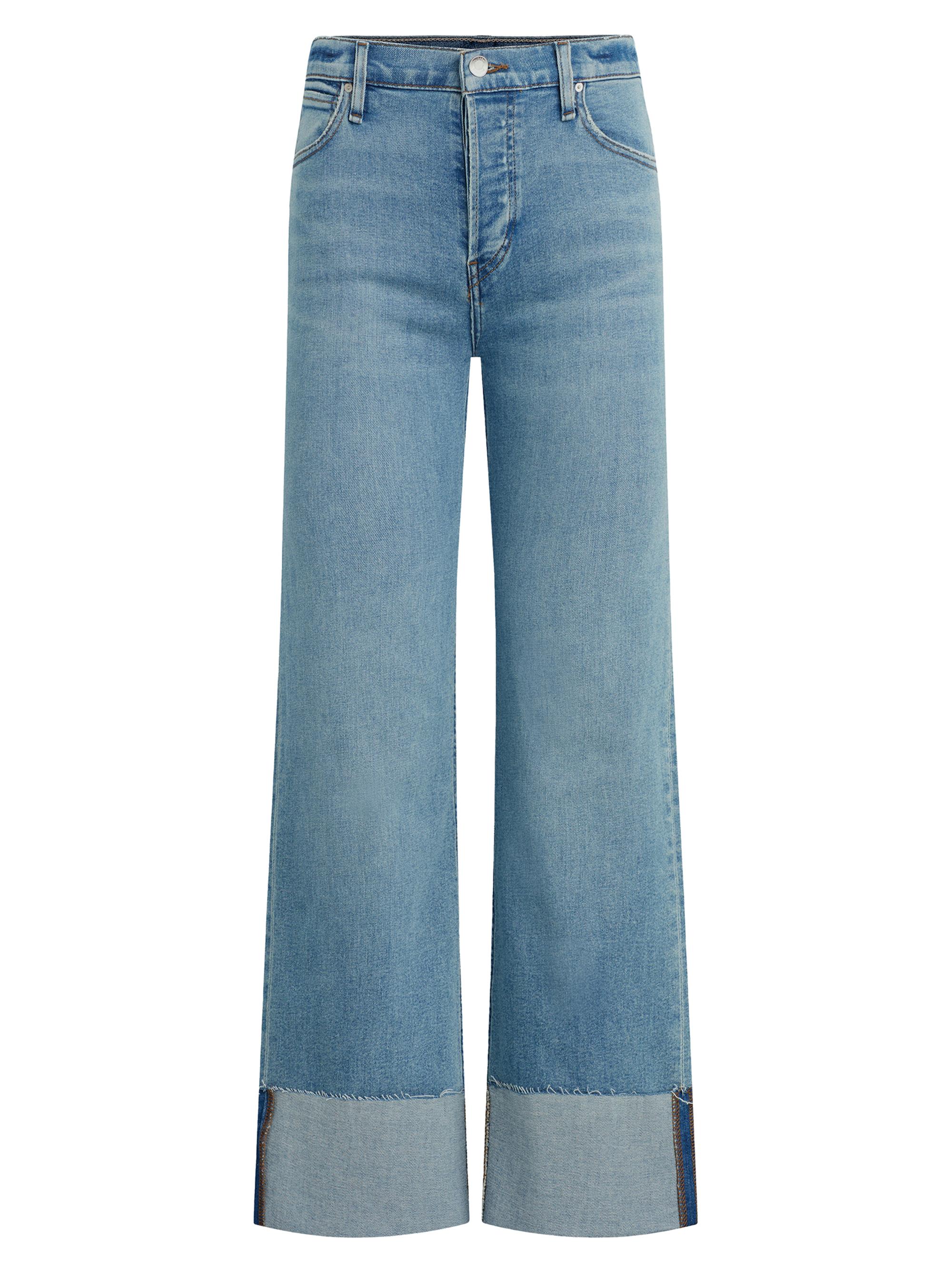 Hudson Jeans Women's Rosie Wide-Leg Crop Jeans - Oak