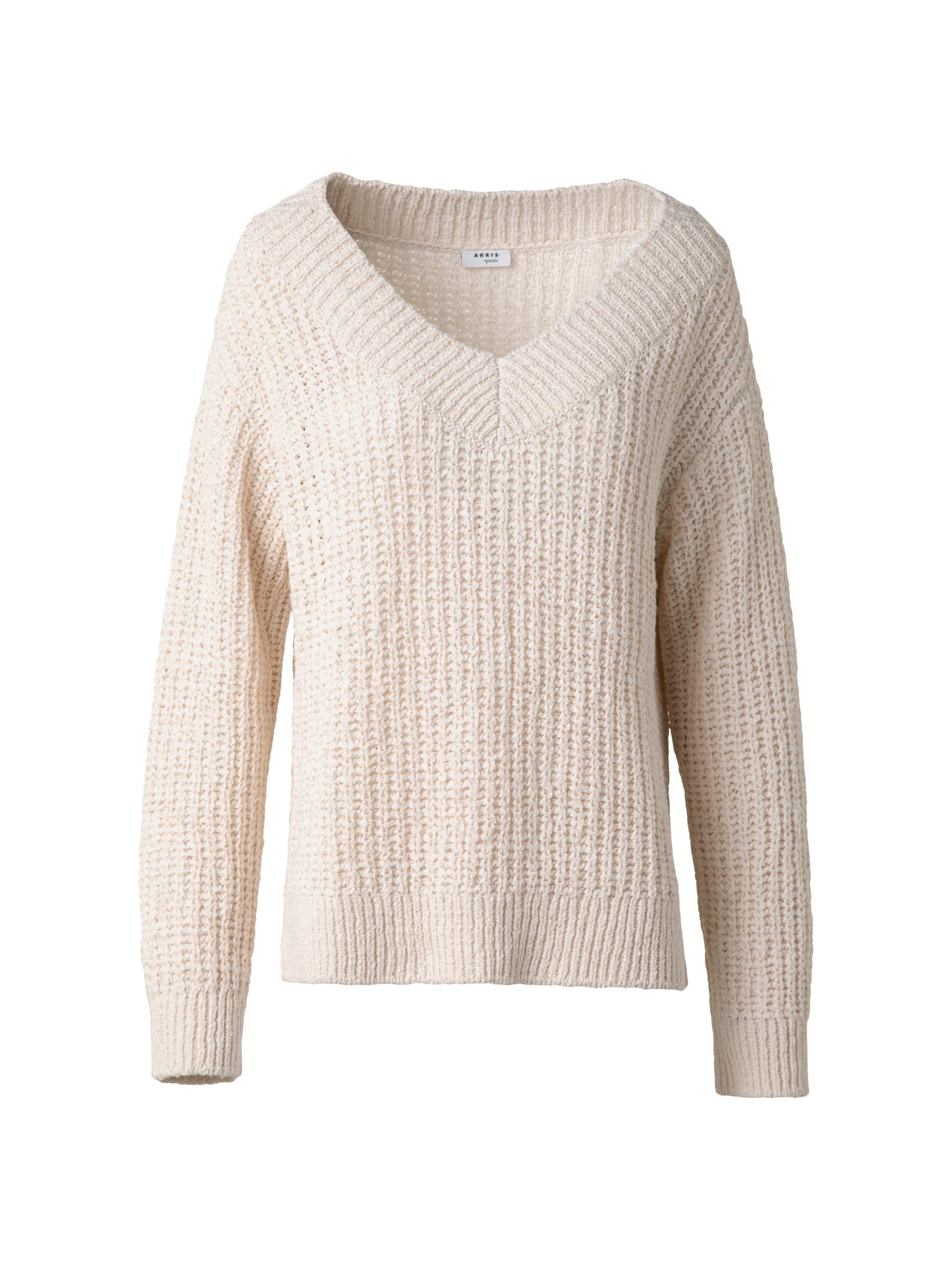 Akris punto Women's Summer Tweed-Knit Sweater - Cashew