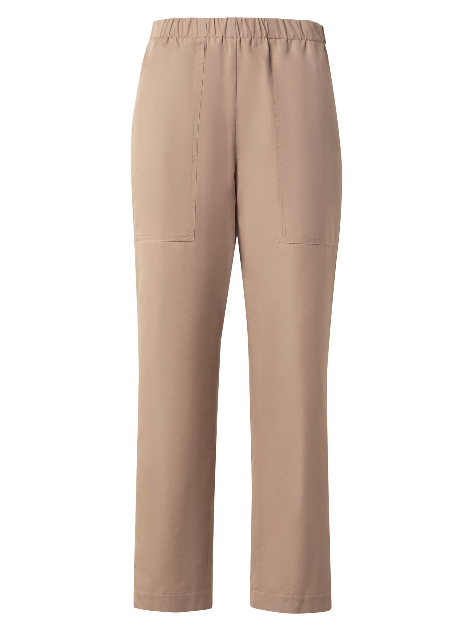 Akris punto Women's Farello Cotton Poplin Ankle Pants - Beige