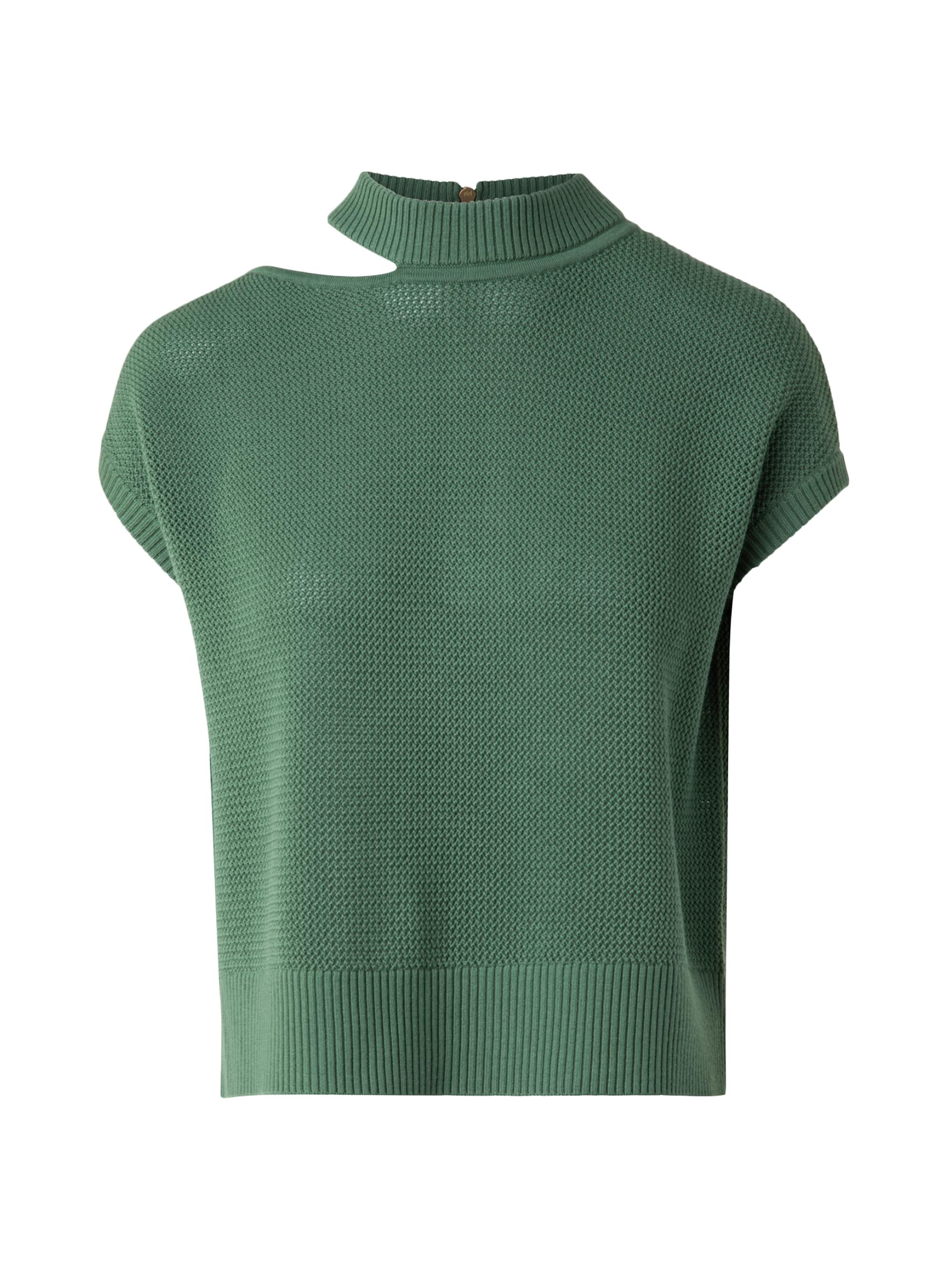 Akris punto Women's Wool Knit Crewneck Top - Laurel