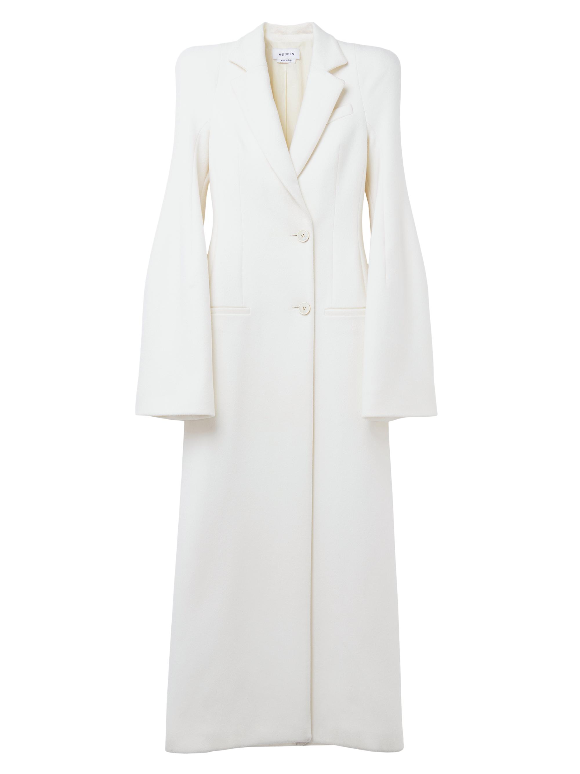 McQueen Women's Tailored Wool-Cashmere Coat -