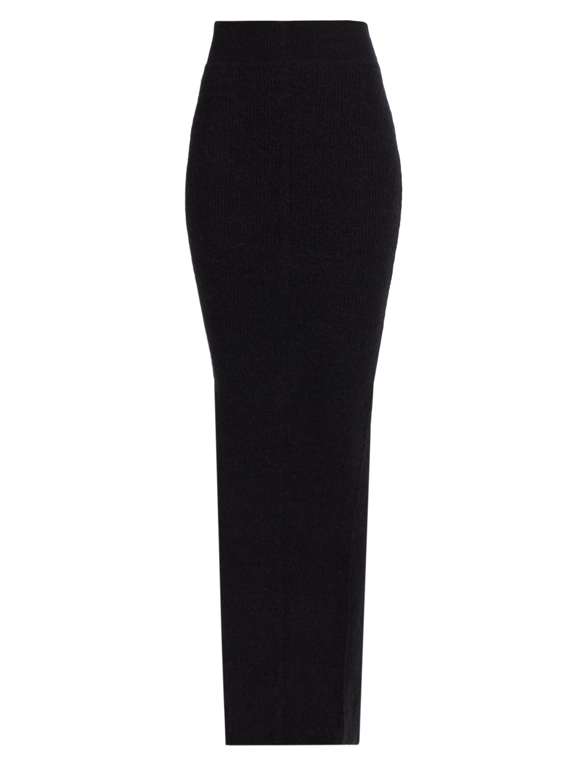 Rick Owens Women's Pillar Maxi Skirt - Black