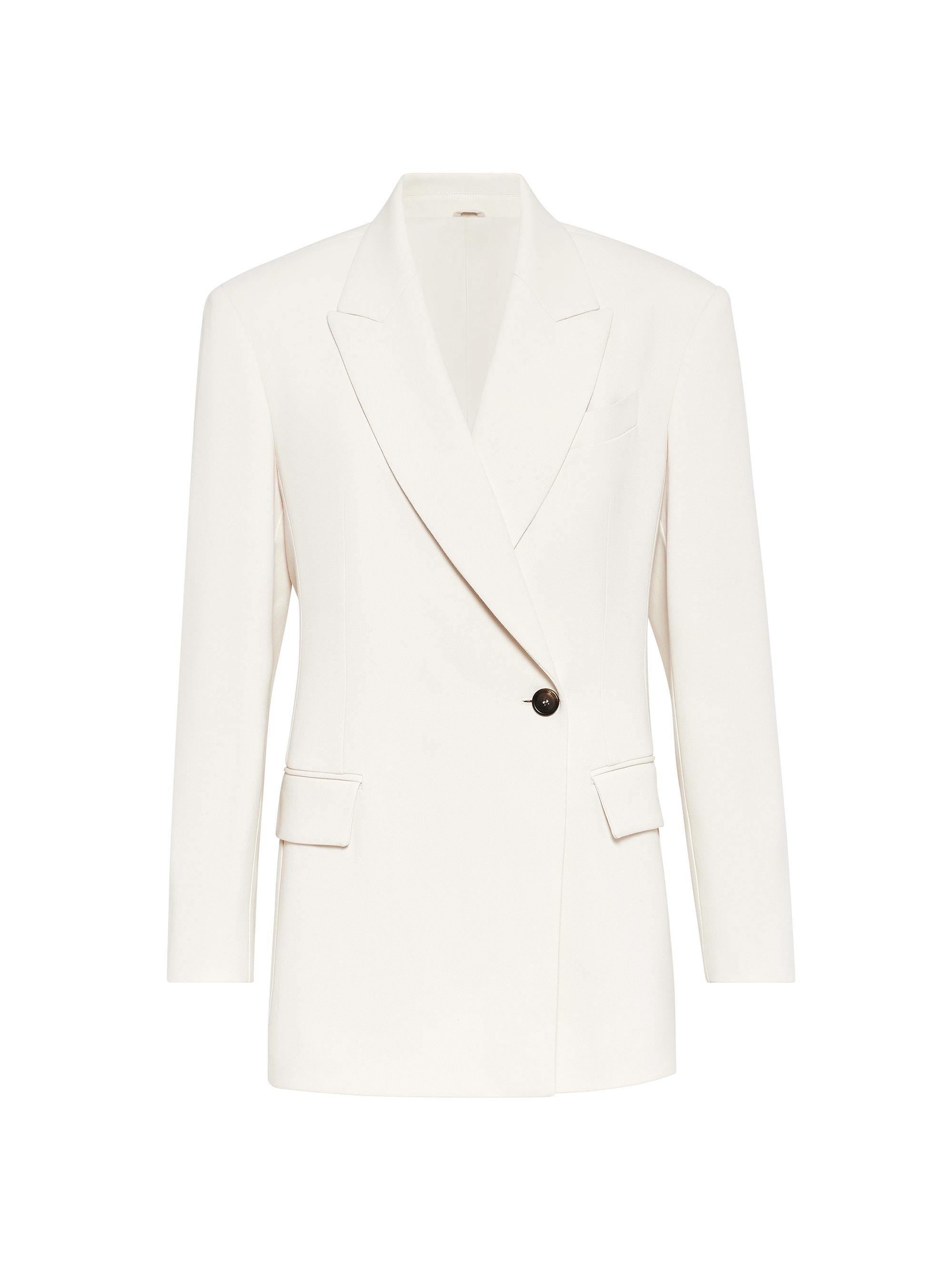 Brunello Cucinelli Women's Comfort Viscose Couture Twill Blazer -