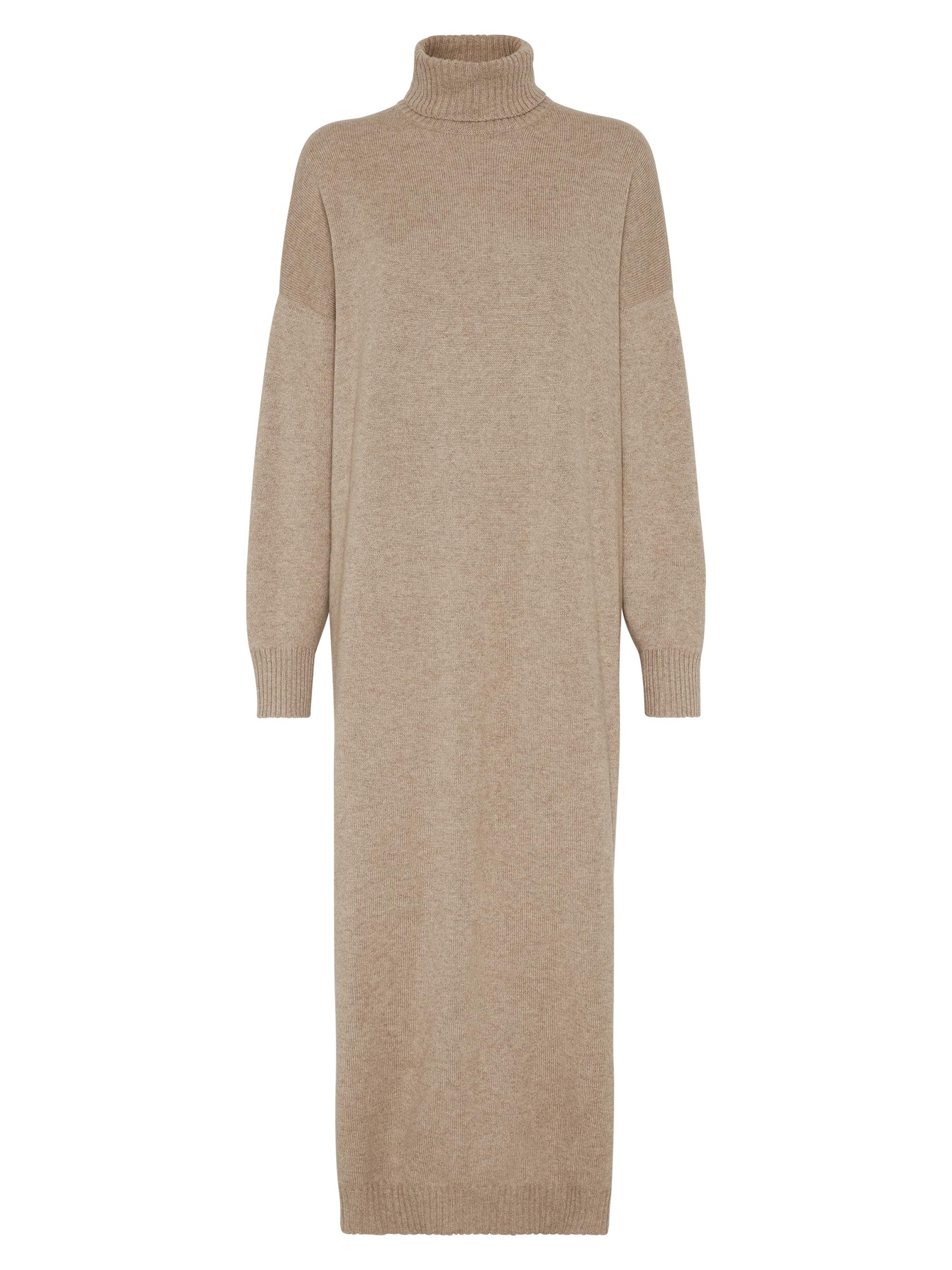 Brunello Cucinelli Women's Cashmere Knit Dress - Beige