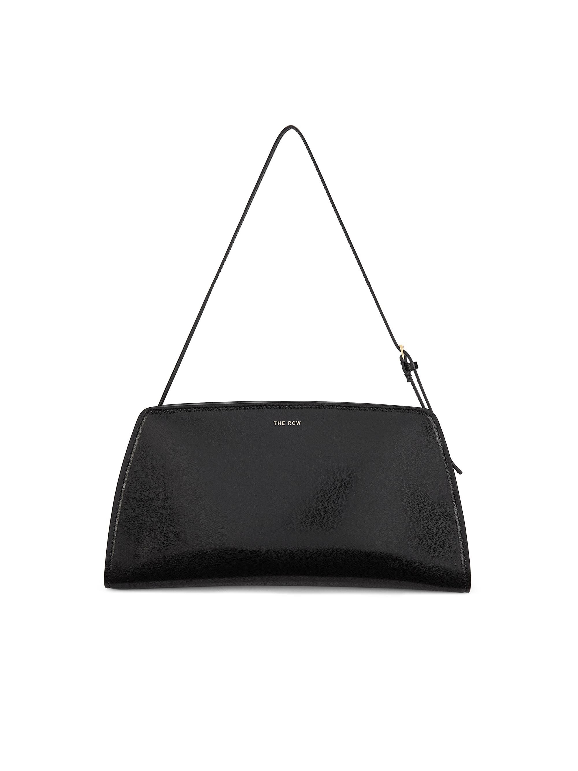 The Row Women's Dalia Leather Baguette Shoulder Bag - Black Shg
