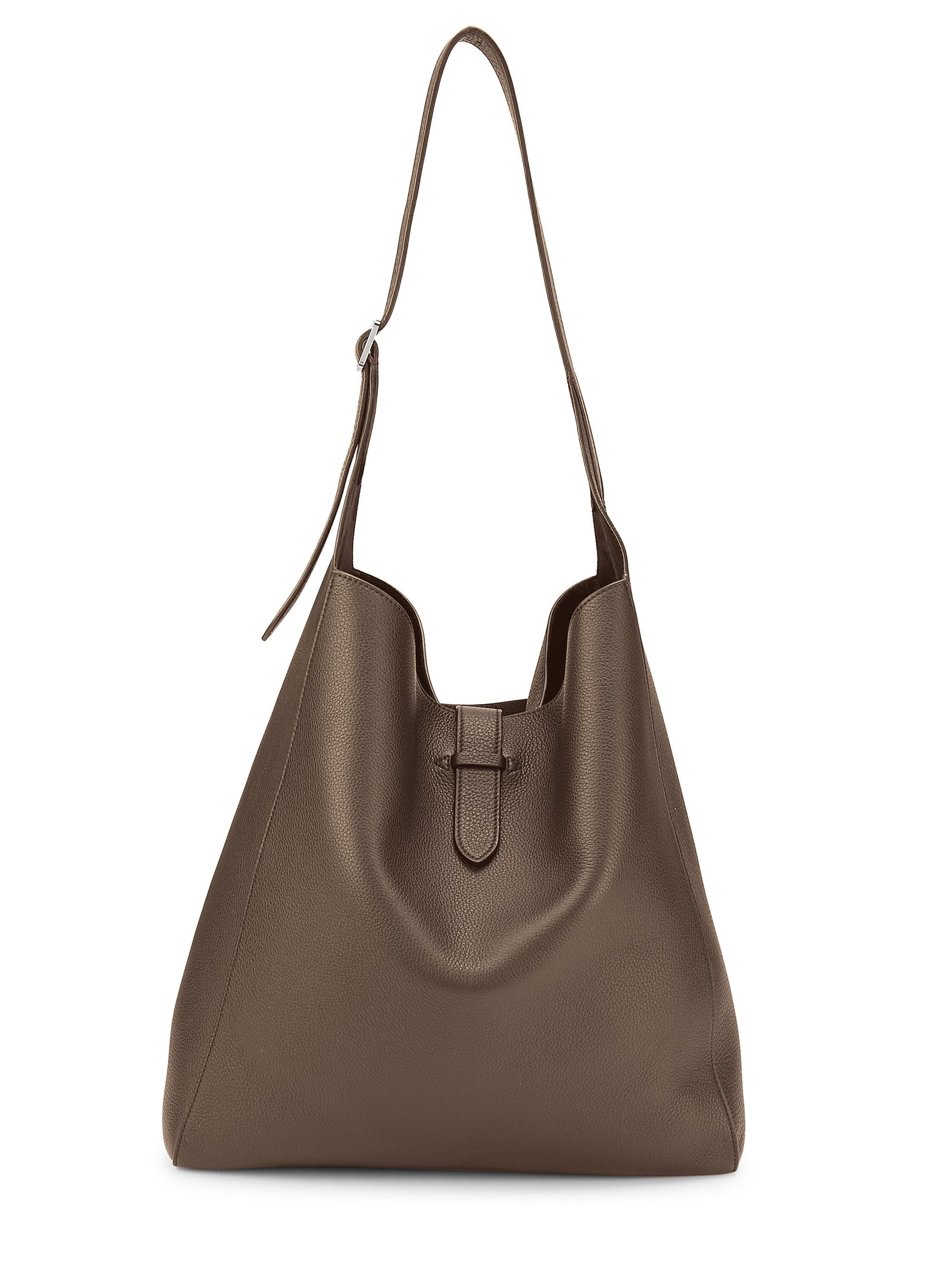 The Row Women's Blake Leather Hobo Bag - Black Pld