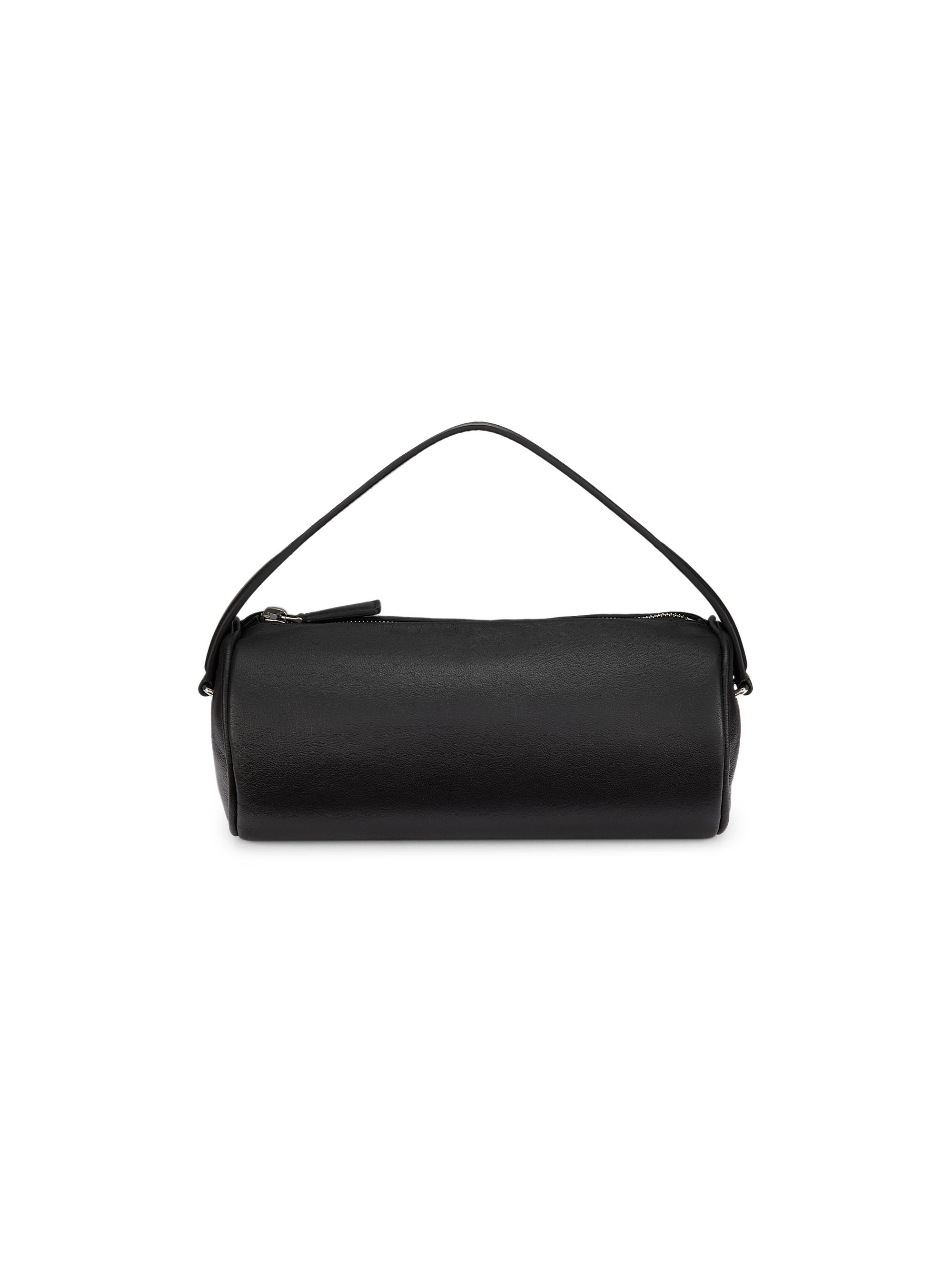 The Row Women's Round 90s Leather Top Handle Bag - Black Ans